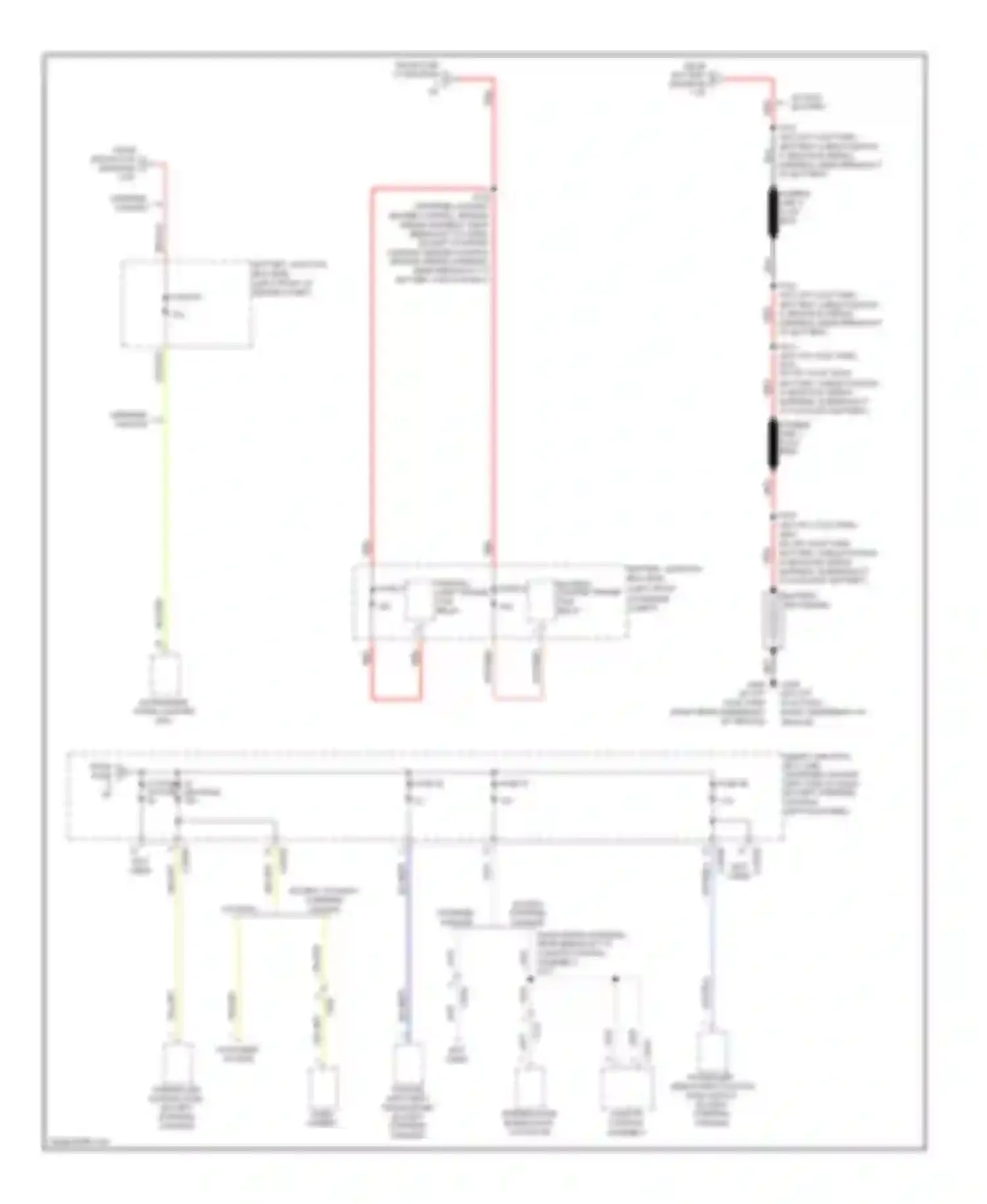 Wiring diagram fusible link j (8 ga- for Ford Econoline E250  (1997-2012) (3 of 3)