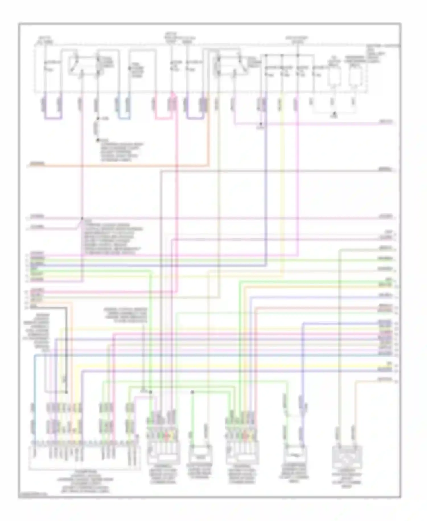 Wiring diagram hot in run or hot at all times for Ford Econoline E250  (1997-2012) (1 of 1)