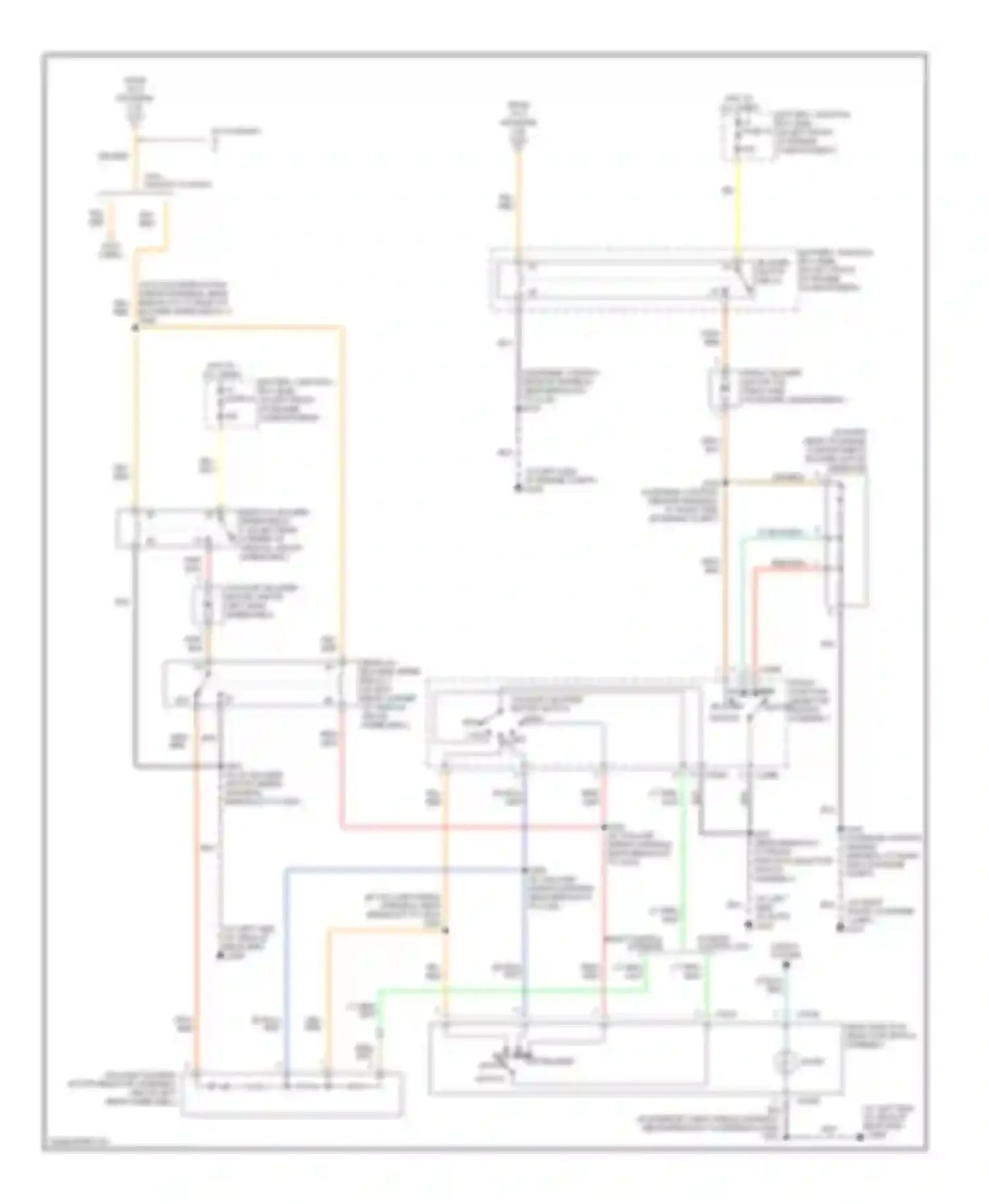 Wiring diagram low mh ml for Ford Econoline E250  (1997-2012) (1 of 4)