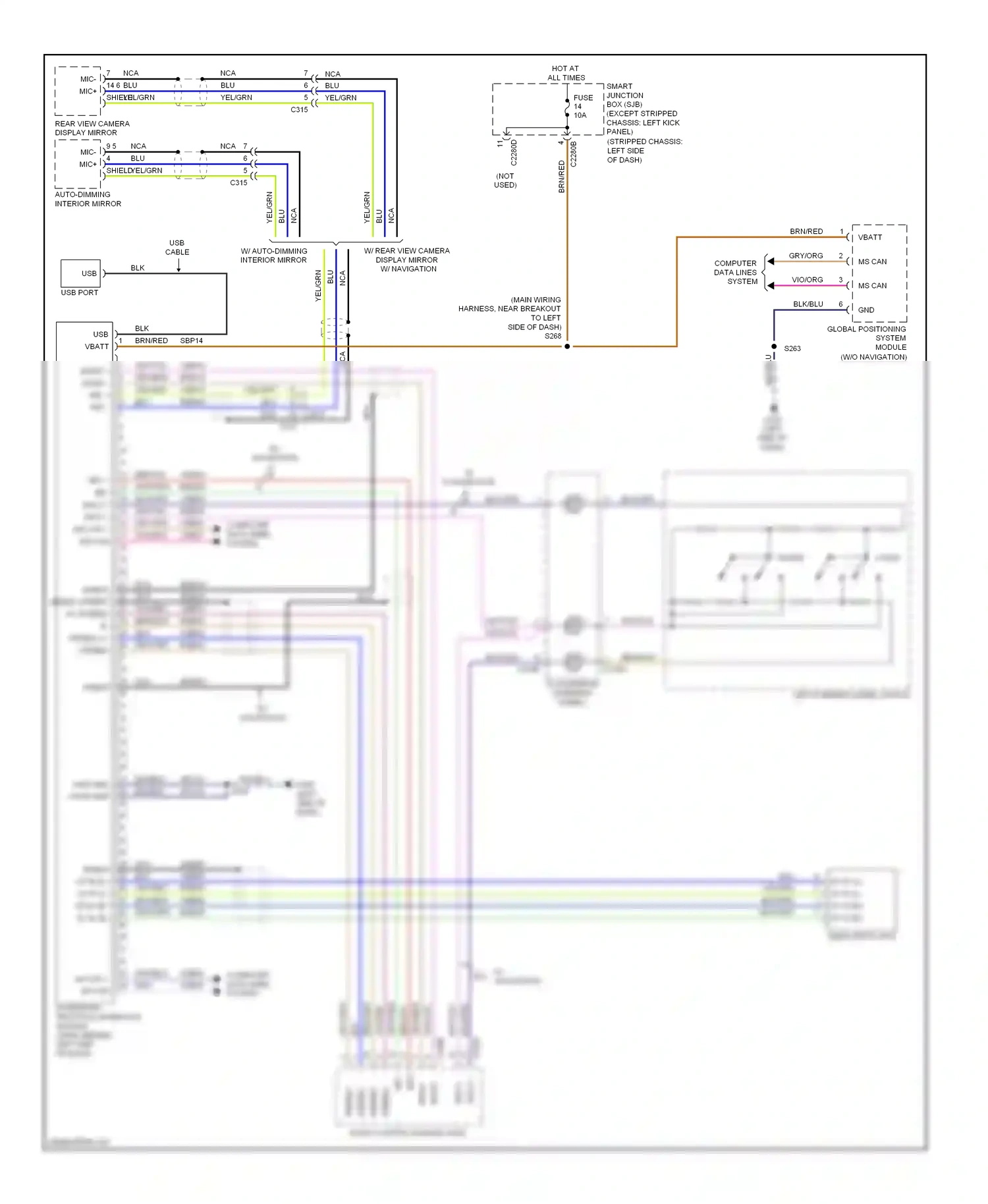 Ford Econoline E250  (1997-2012) mic - wiring diagram  (2 of 2)