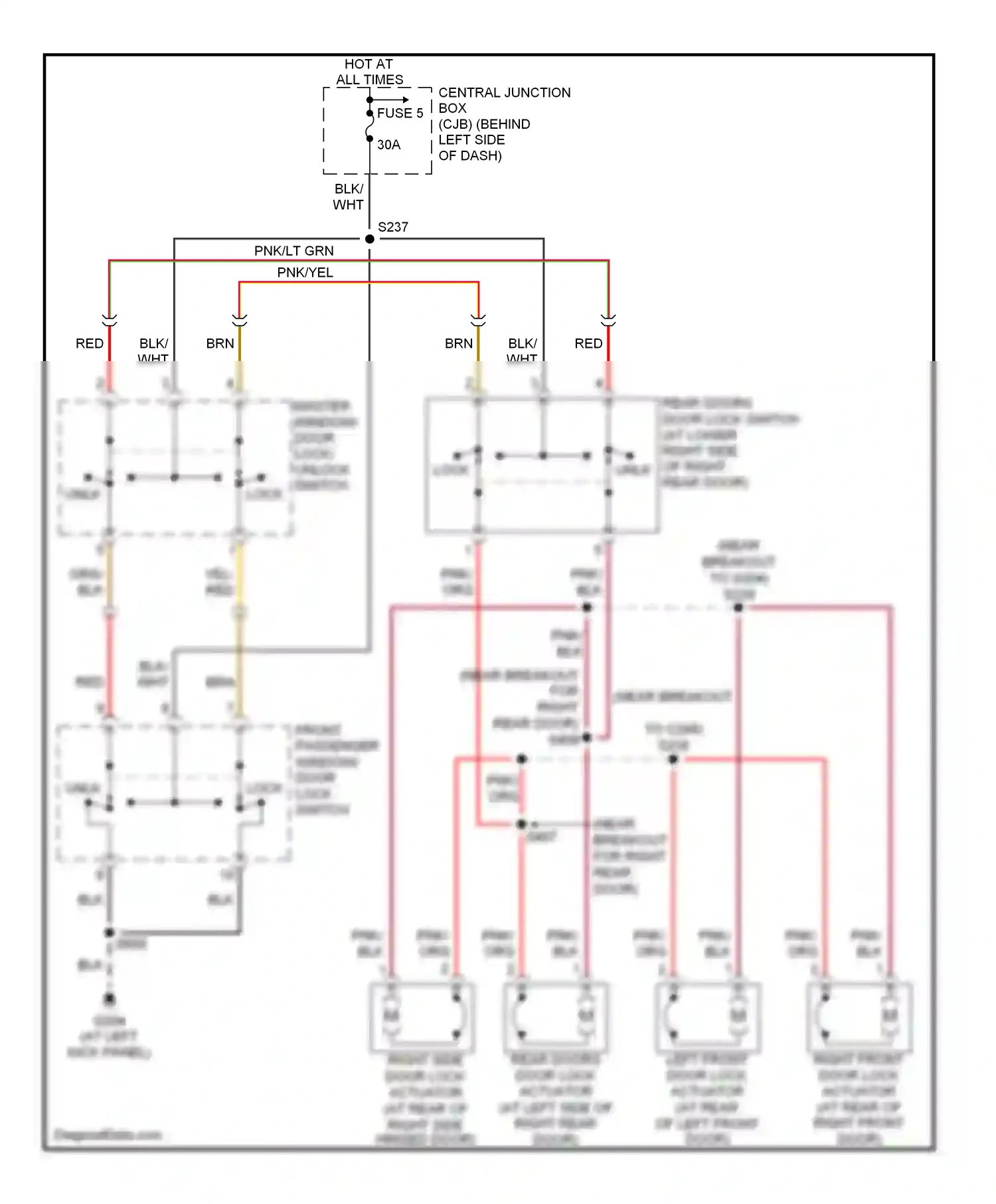 Ford Econoline E250  (1997-2012) org/ wiring diagram  (72 of 100)