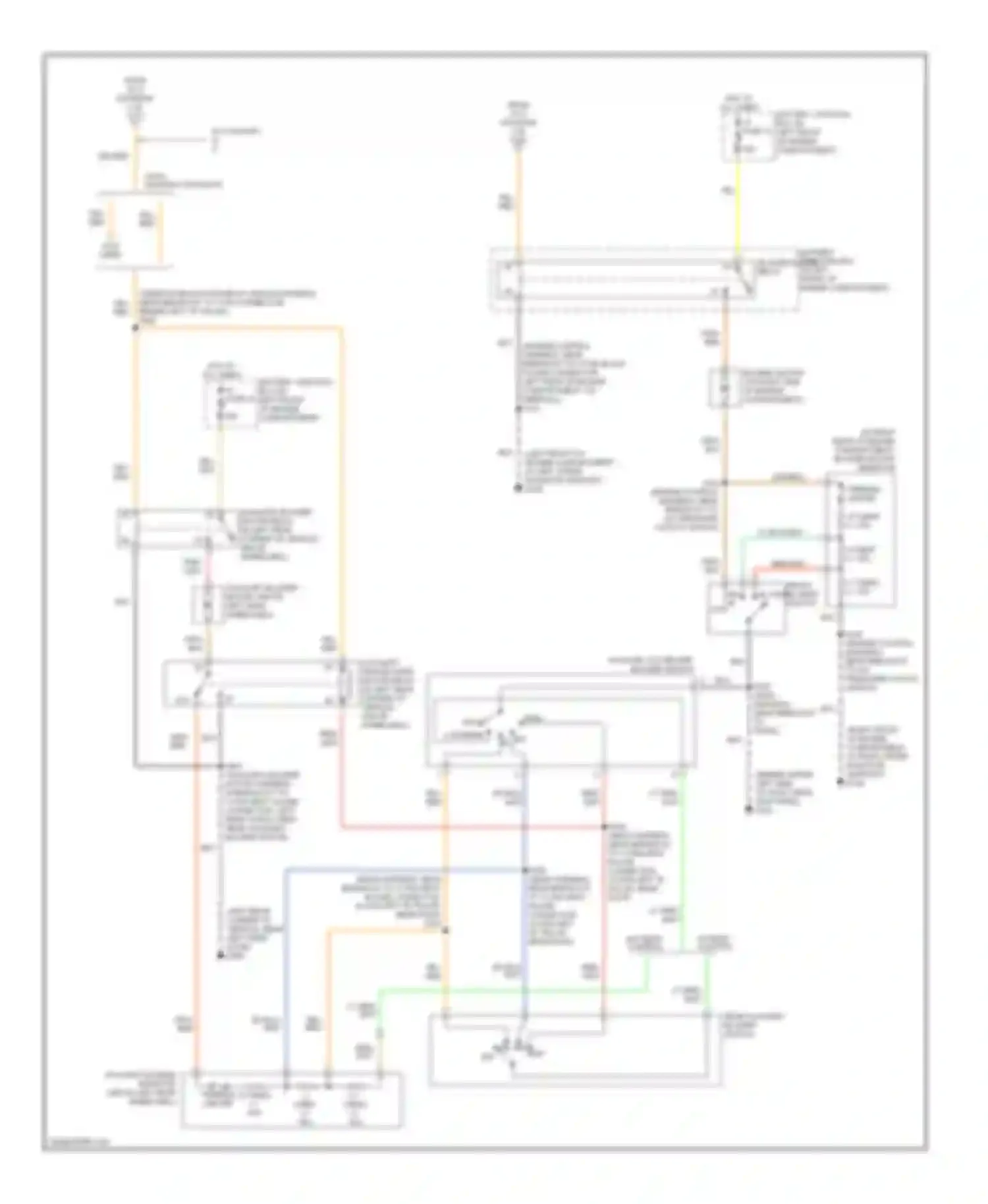 Wiring diagram org/blk for Ford Econoline E250  (1997-2012) (54 of 66)