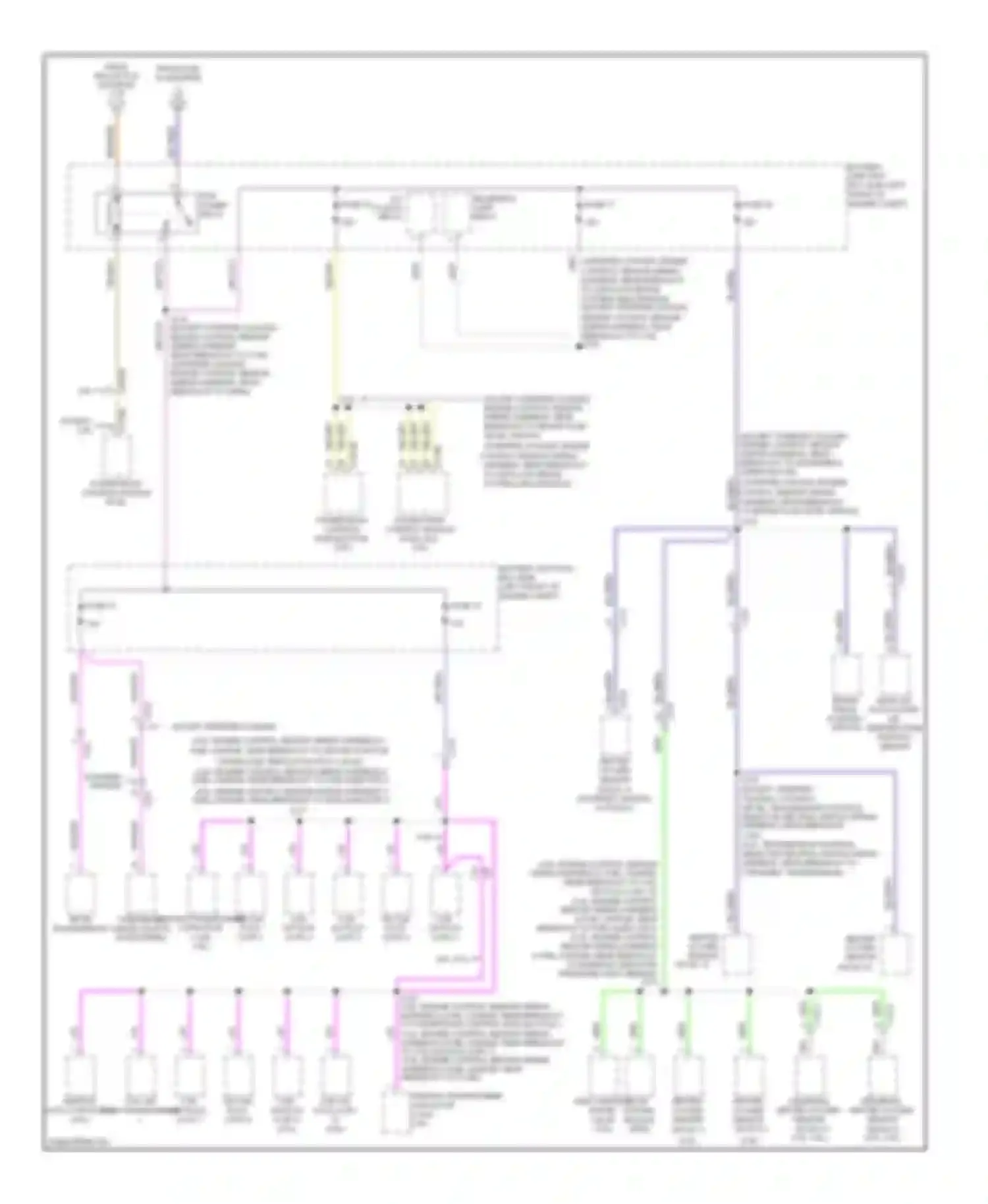 Wiring diagram pcm power relay for Ford Econoline E250  (1997-2012) (38 of 39)