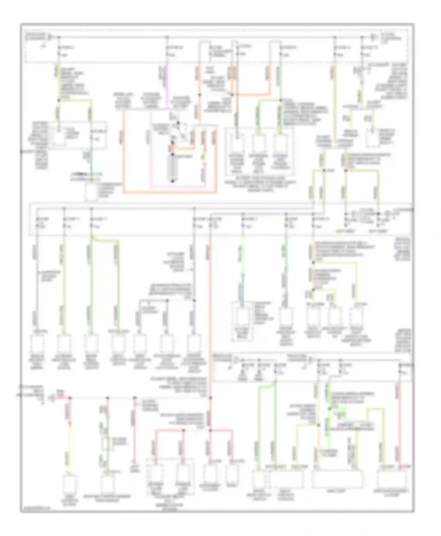 Wiring diagram radio instrument cluster multi- brake function pedal switch position switch for Ford Econoline E250  (1997-2012) (1 of 1)
