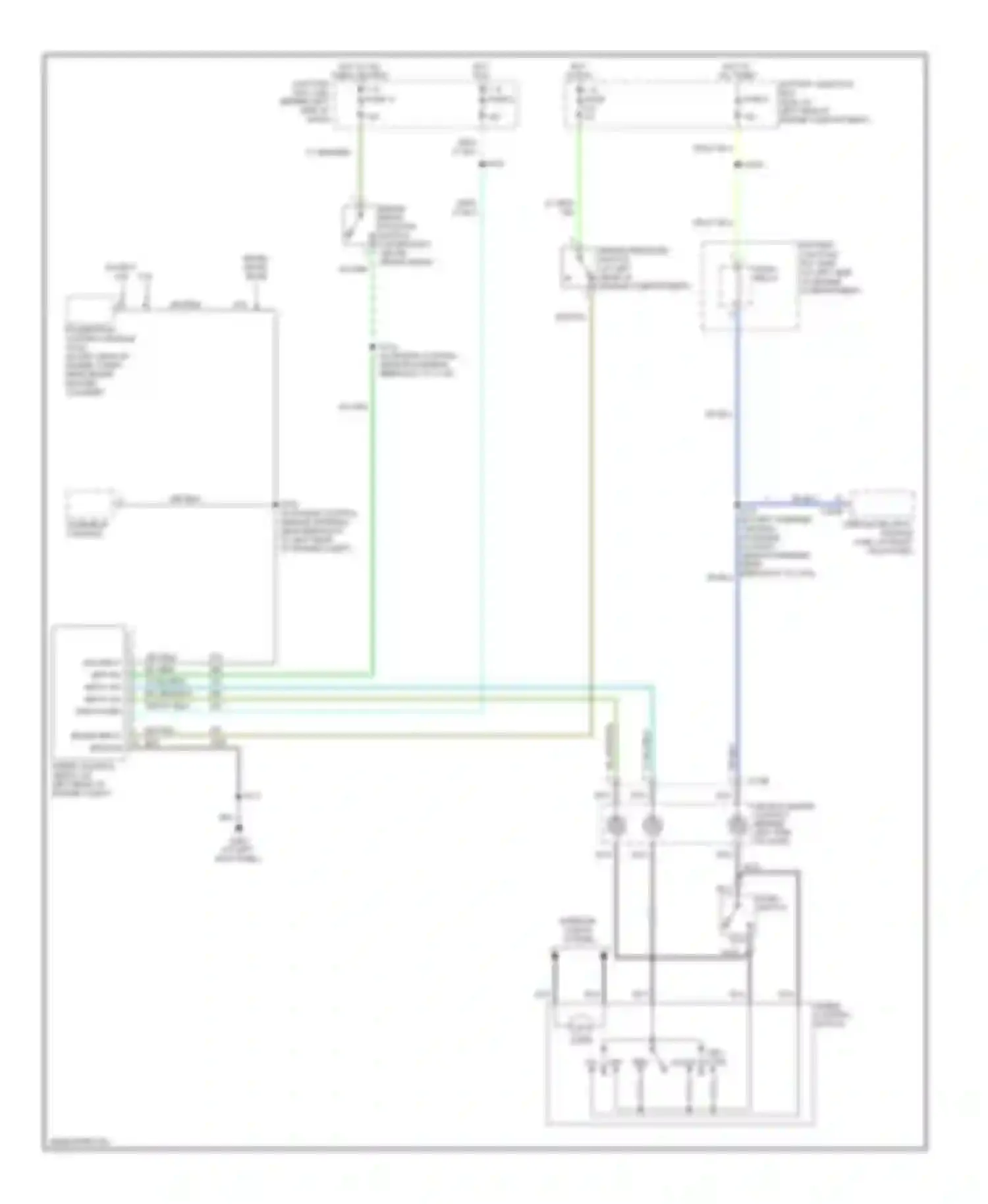 Wiring diagram run for Ford Econoline E250  (1997-2012) (33 of 44)