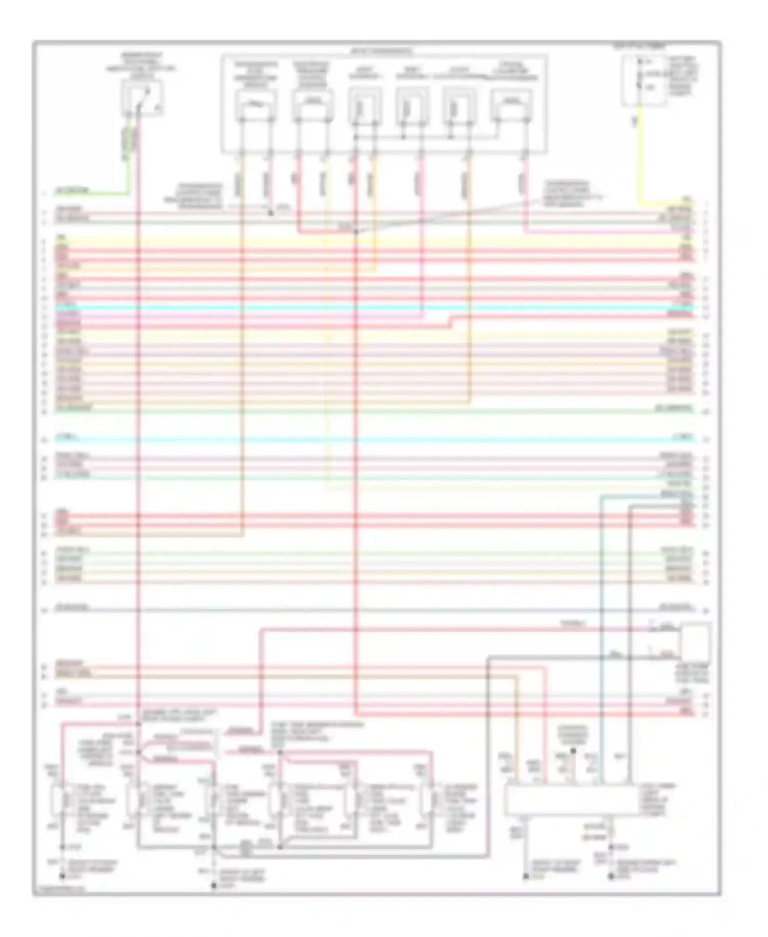 Wiring diagram shift solenoid 2 for Ford Econoline E250  (1997-2012) (1 of 1)