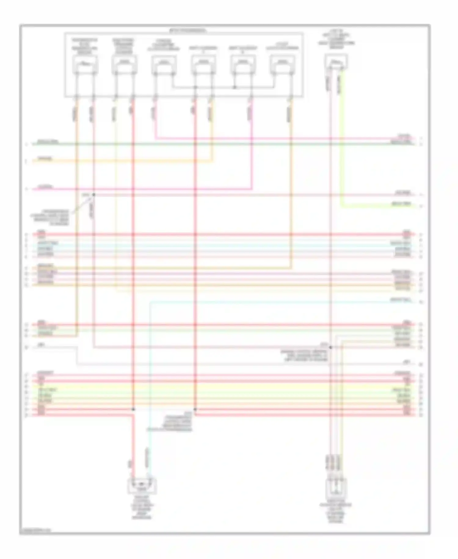 Wiring diagram shift solenoid a for Ford Econoline E250  (1997-2012) (2 of 3)