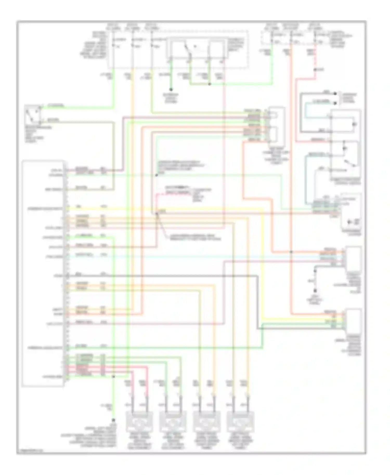 Wiring diagram steering angle input for Ford Econoline E250  (1997-2012) (1 of 1)