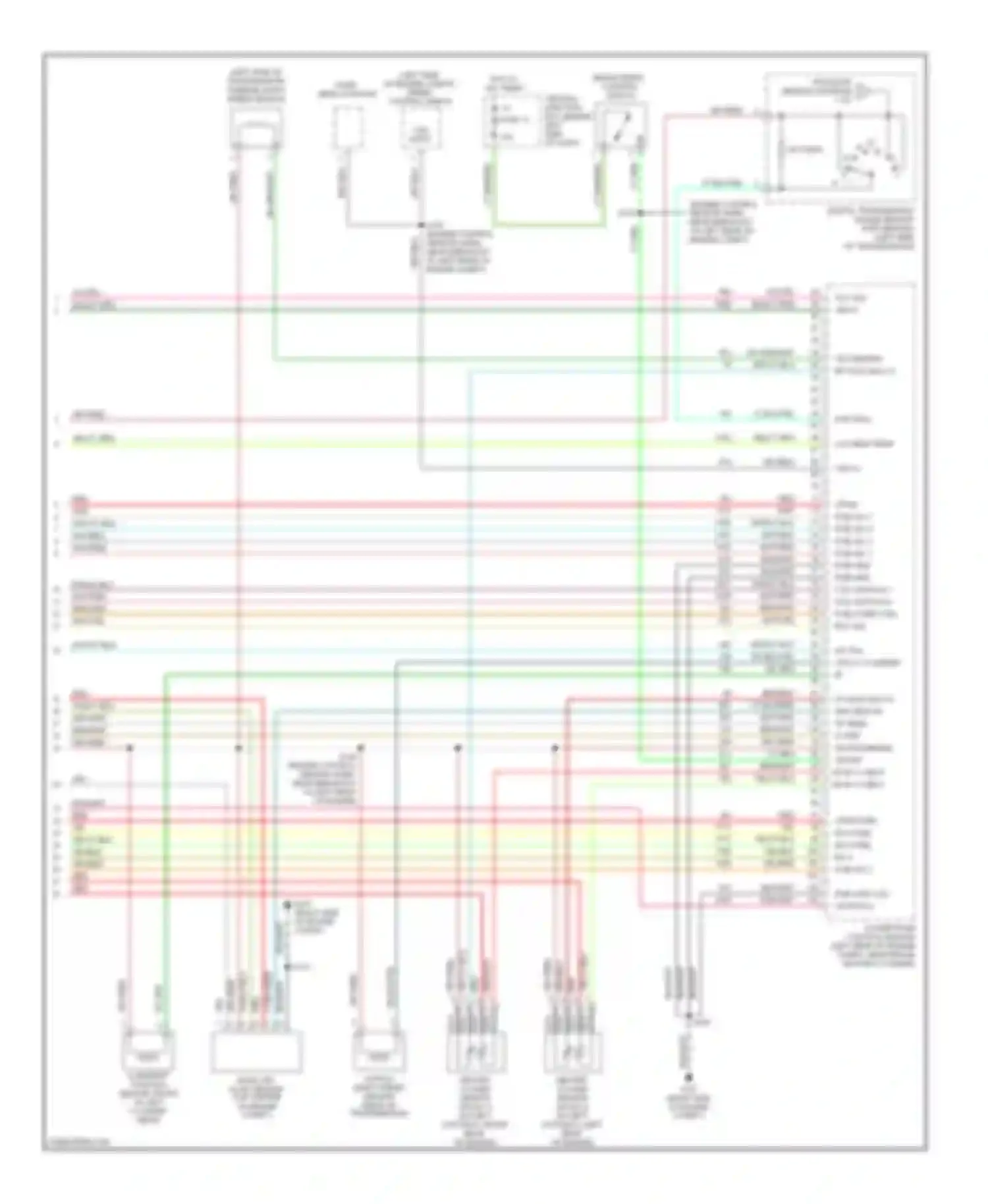 Econoline E350 Super Duty Ford  (1999-2012): Wiring diagram engine performance 5.4l cng (5 of 5)