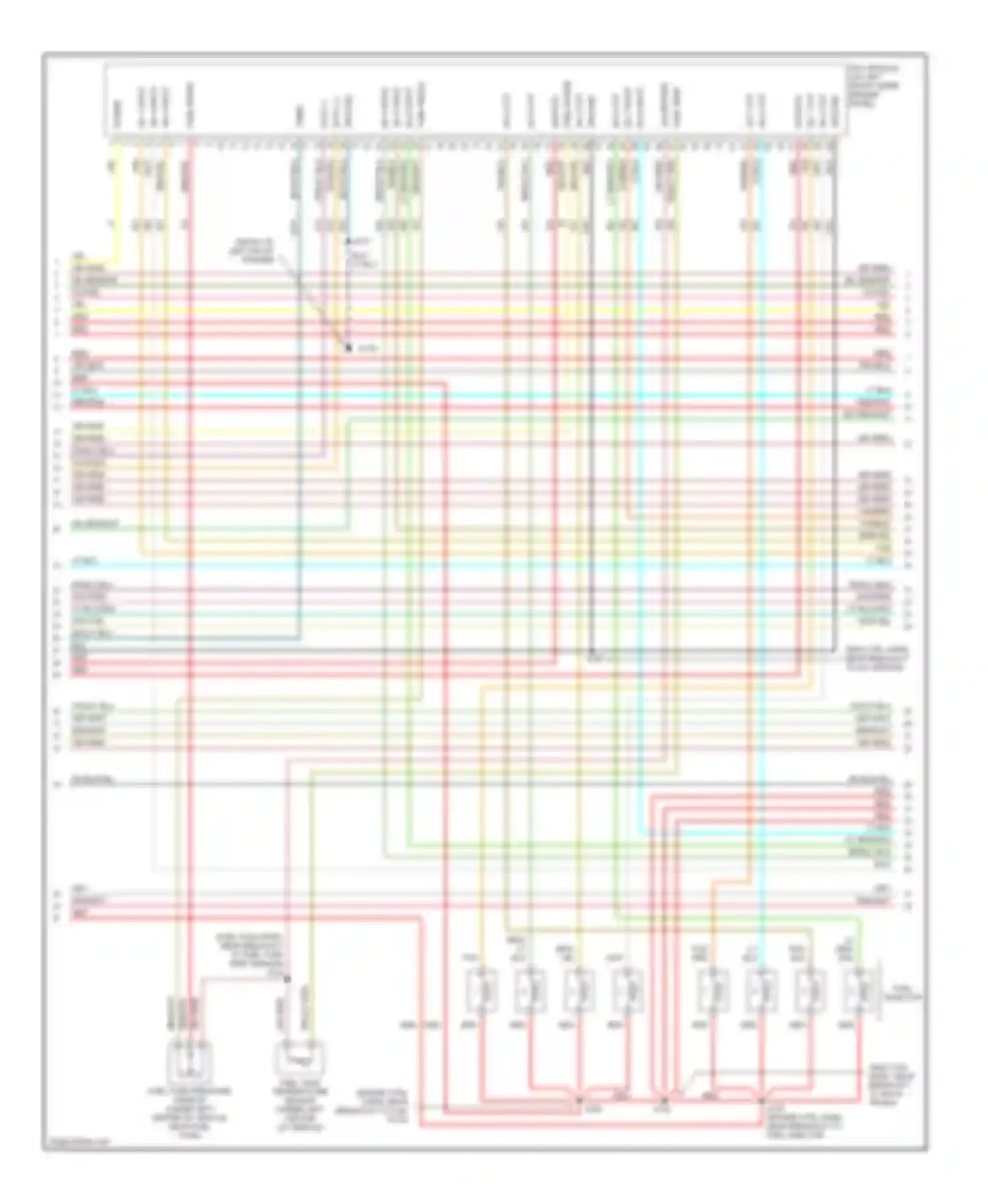 Econoline E350 Super Duty Ford  (1999-2012): Wiring diagram engine performance 5.4l cng (4 of 5)