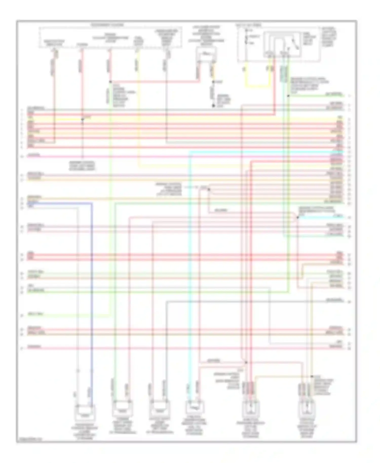 Econoline E350 Super Duty Ford  (1999-2012): Wiring diagram engine performance 5.4l cngs (2 of 5)
