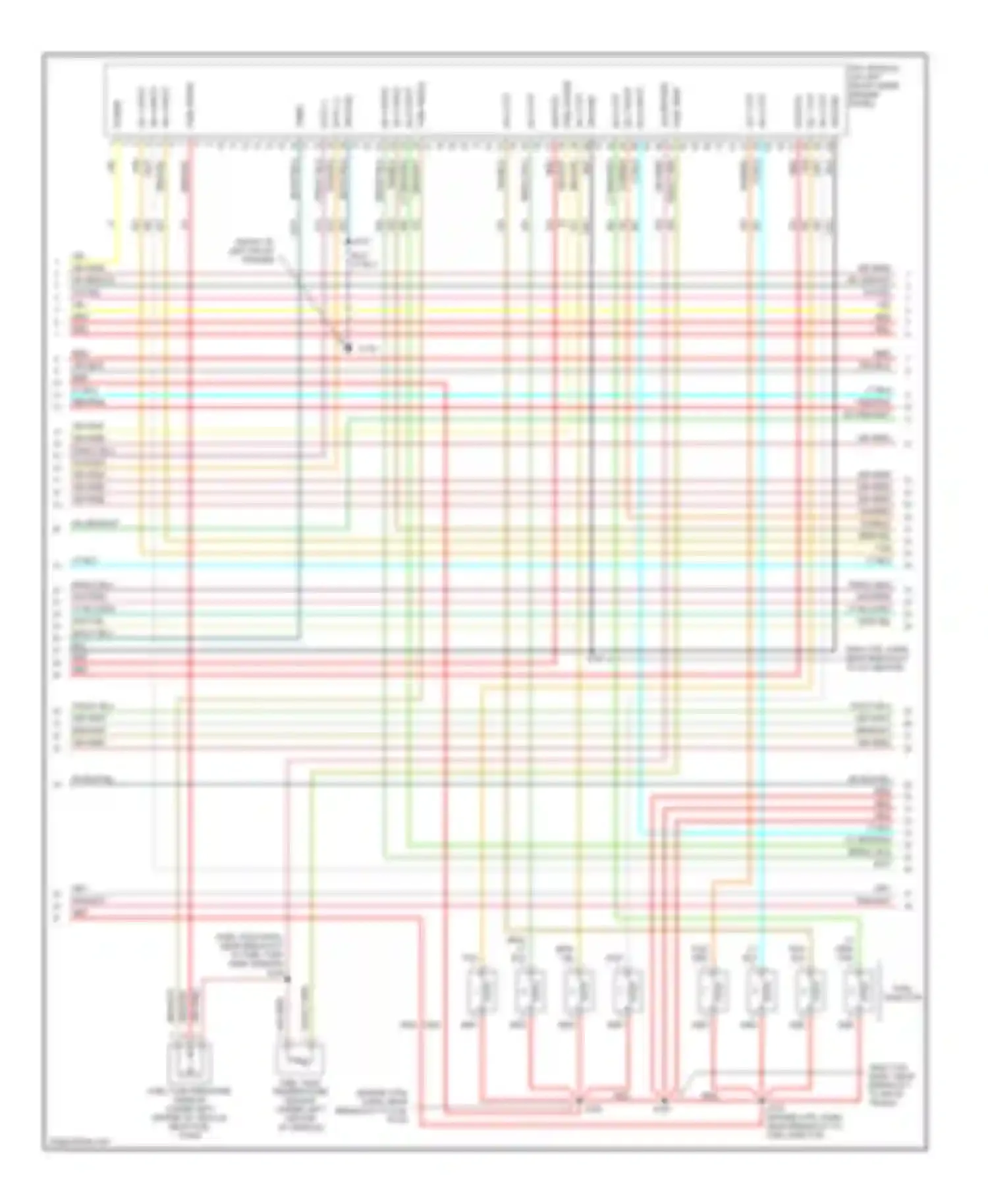 Econoline E350 Super Duty Ford  (1999-2012): Wiring diagram engine performance 5.4l cngs (4 of 5)