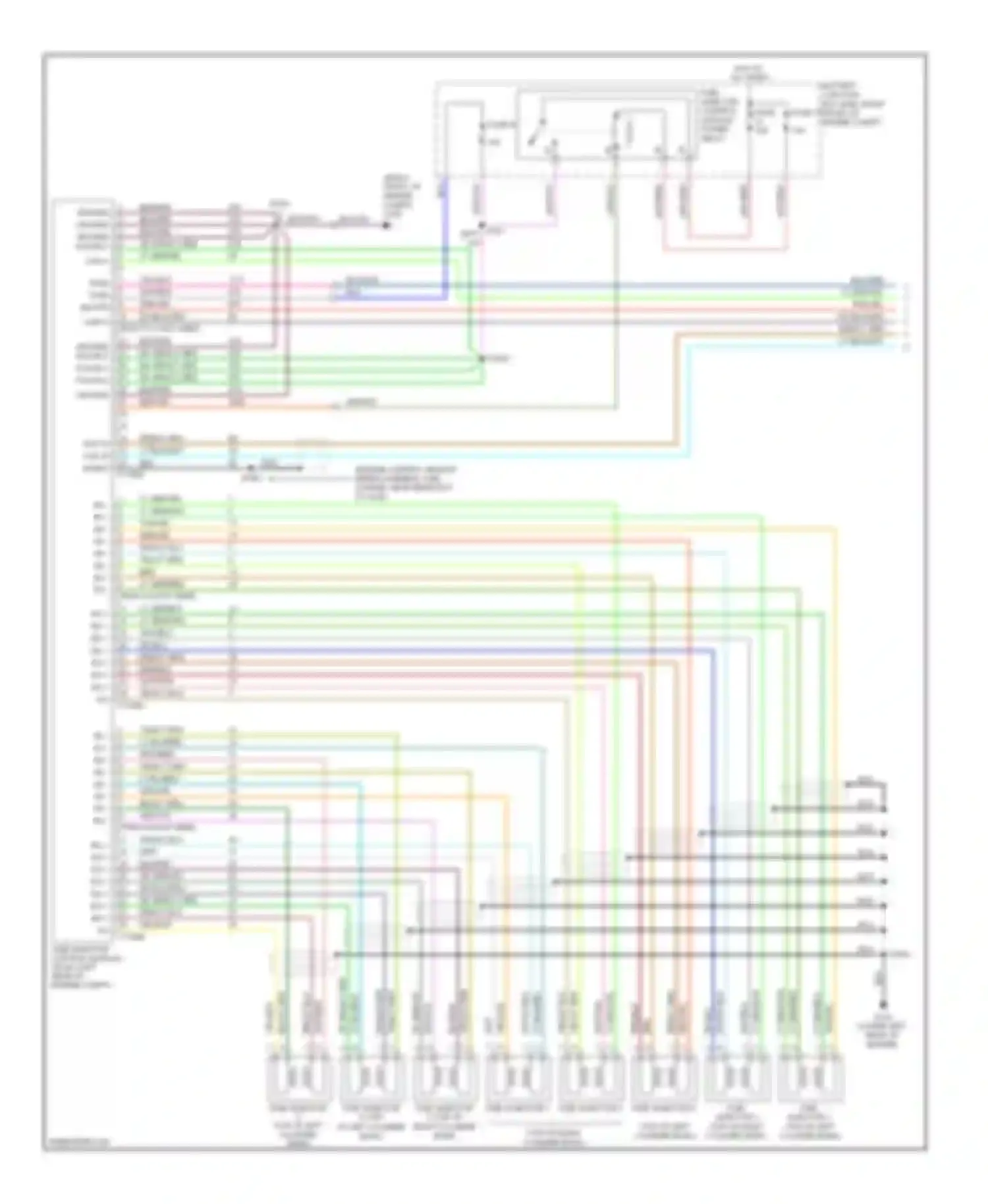 Econoline E350 Super Duty Ford  (1999-2012): Wiring diagram engine performance 6.0l diesel (1 of 5)