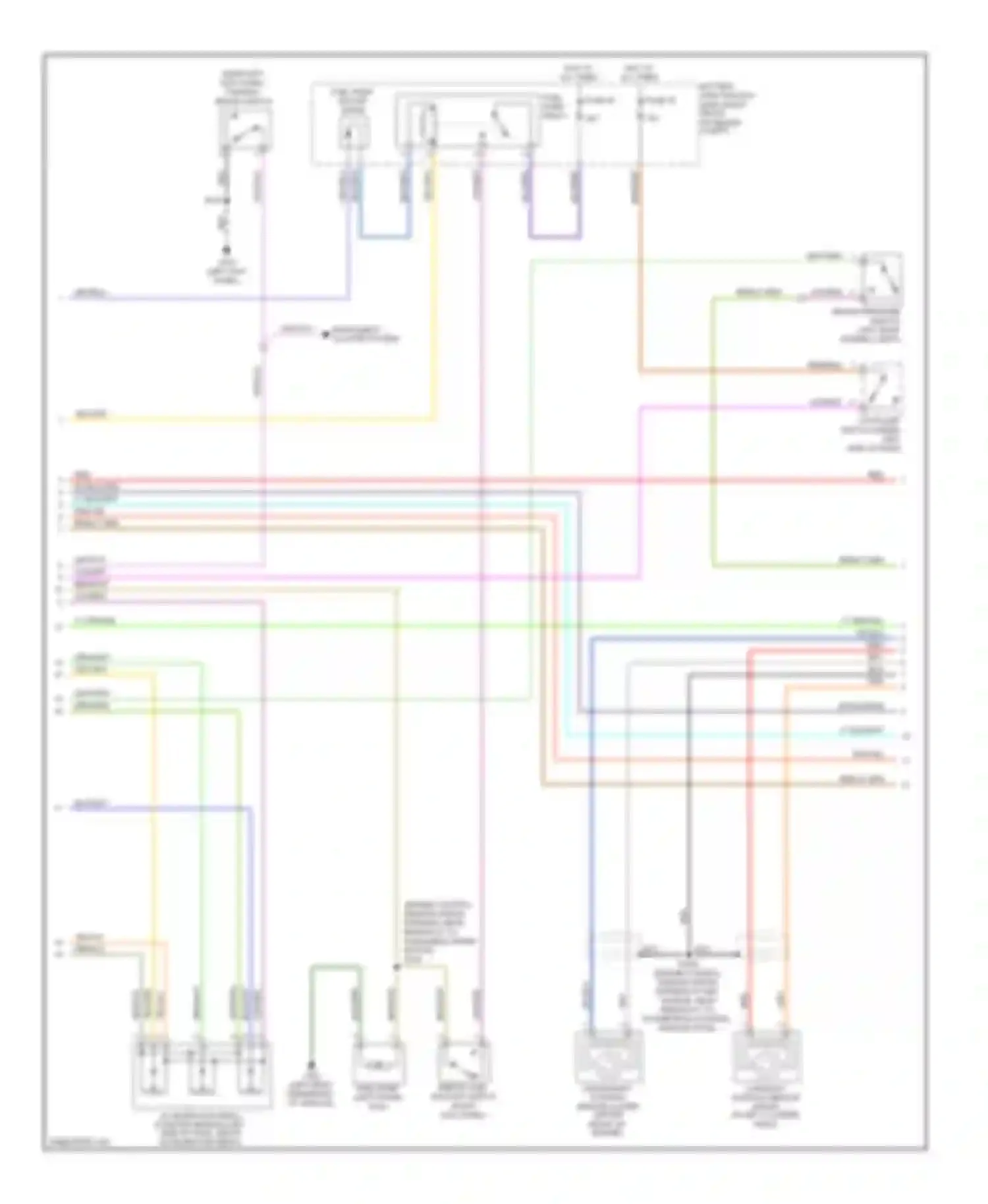 Econoline E350 Super Duty Ford  (1999-2012): Wiring diagram engine performance 6.0l diesel (3 of 5)
