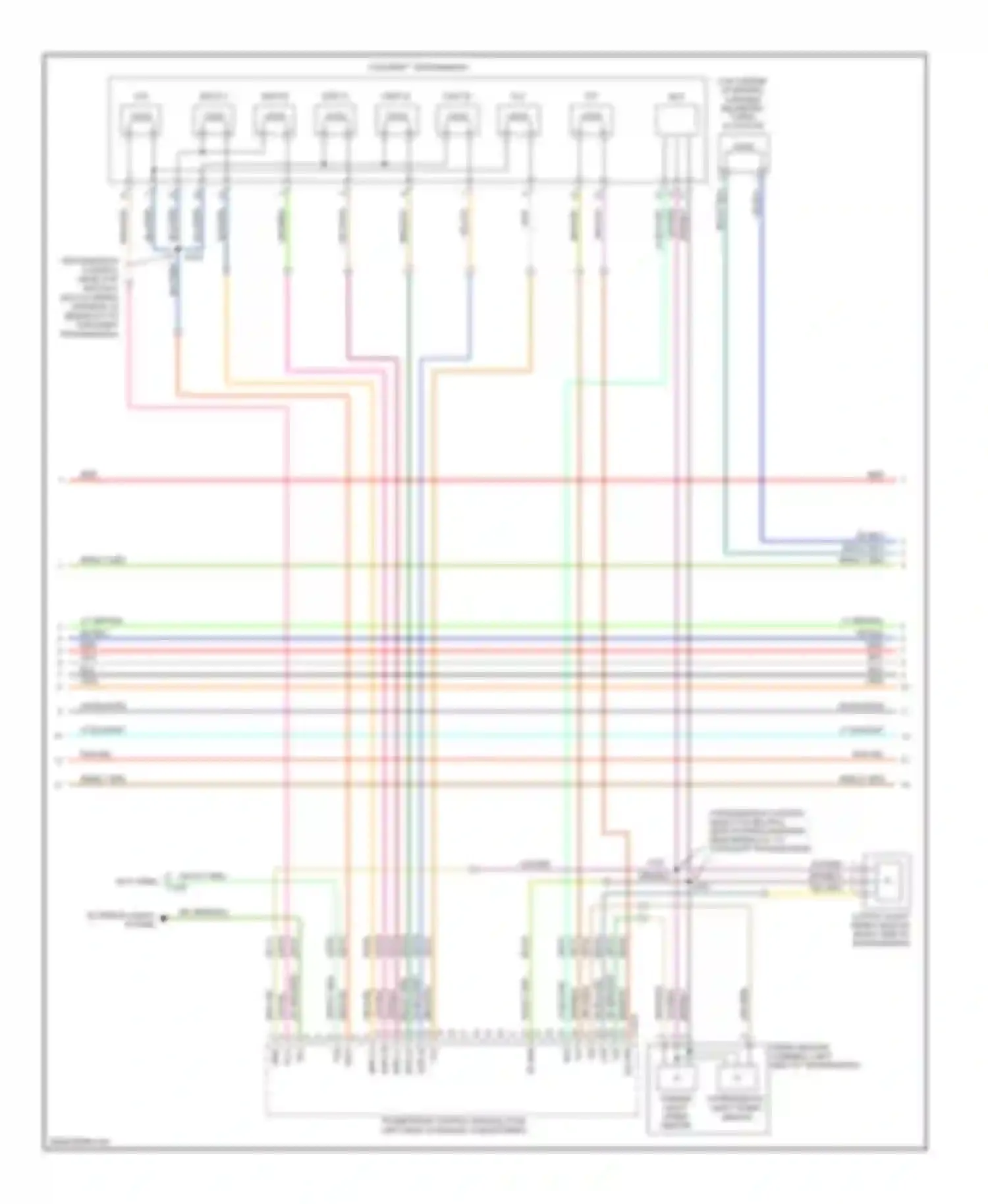 Econoline E350 Super Duty Ford  (1999-2012): Wiring diagram engine performance 6.0l diesel (4 of 5)