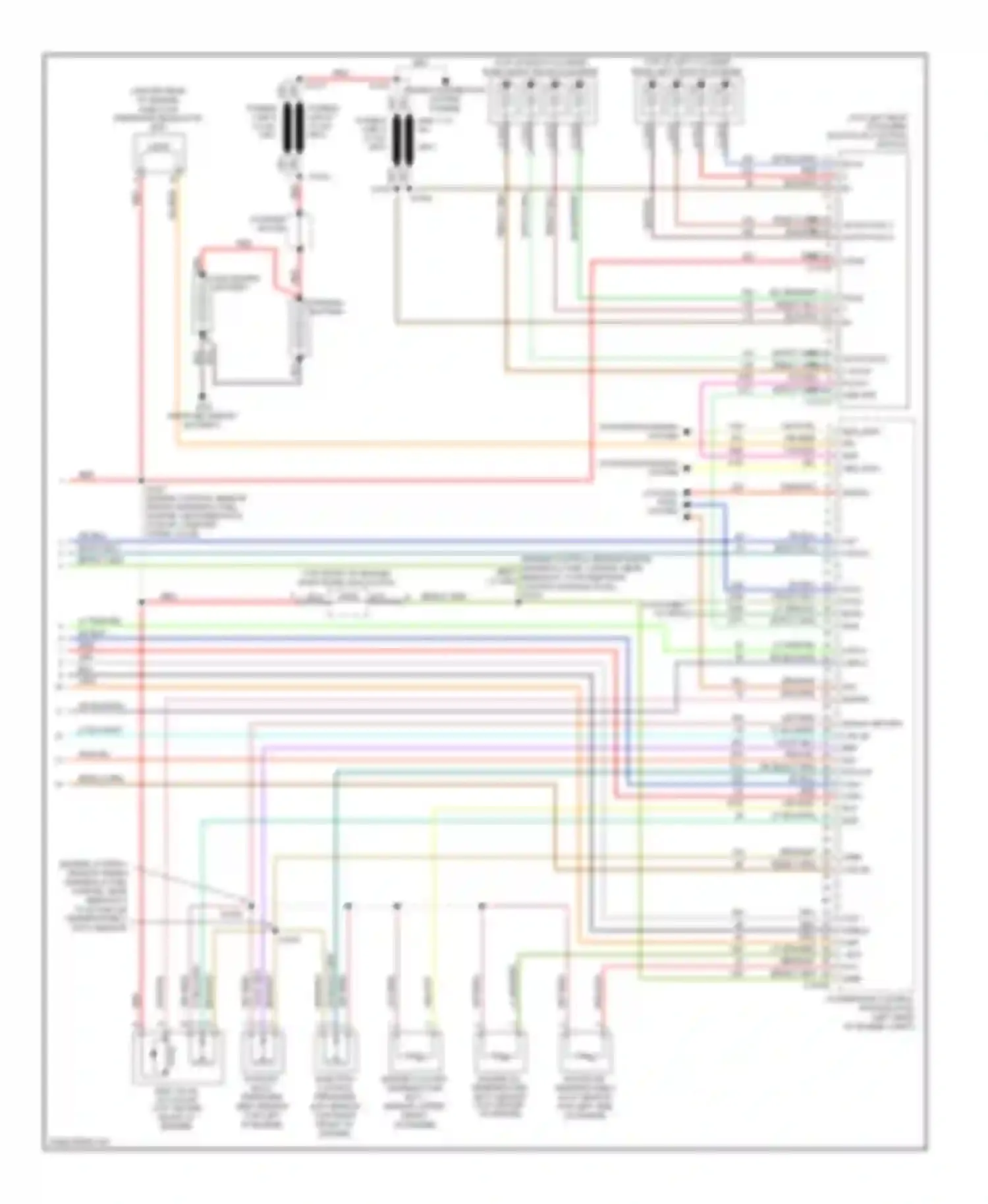 Econoline E350 Super Duty Ford  (1999-2012): Wiring diagram engine performance 6.0l diesel (5 of 5)
