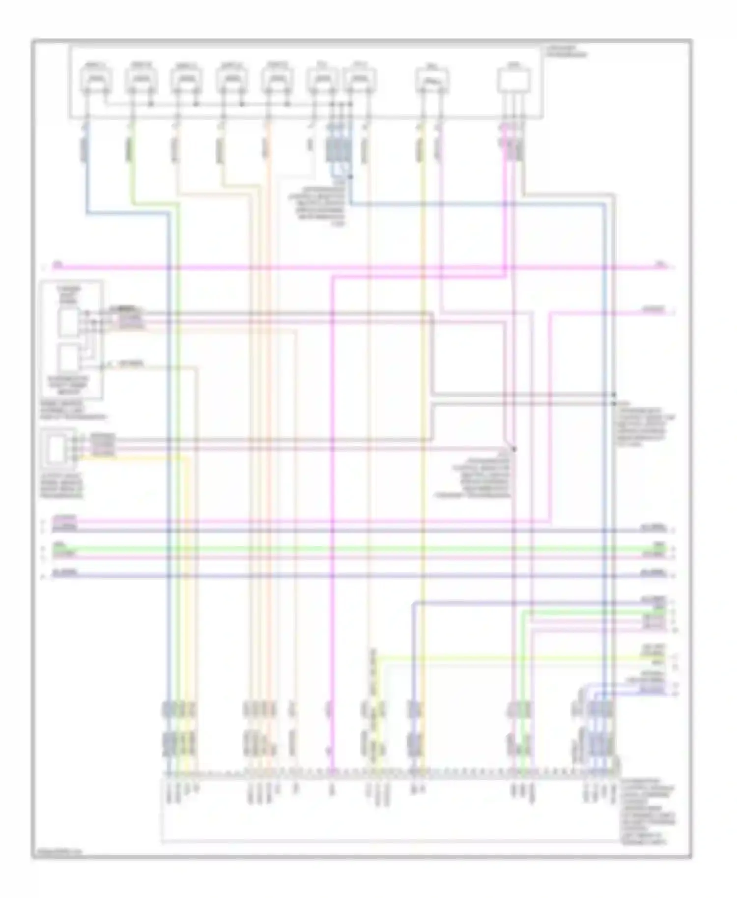 Econoline E350 Super Duty Ford  (1999-2012): Wiring diagram engine performance 6.8l (3 of 5)