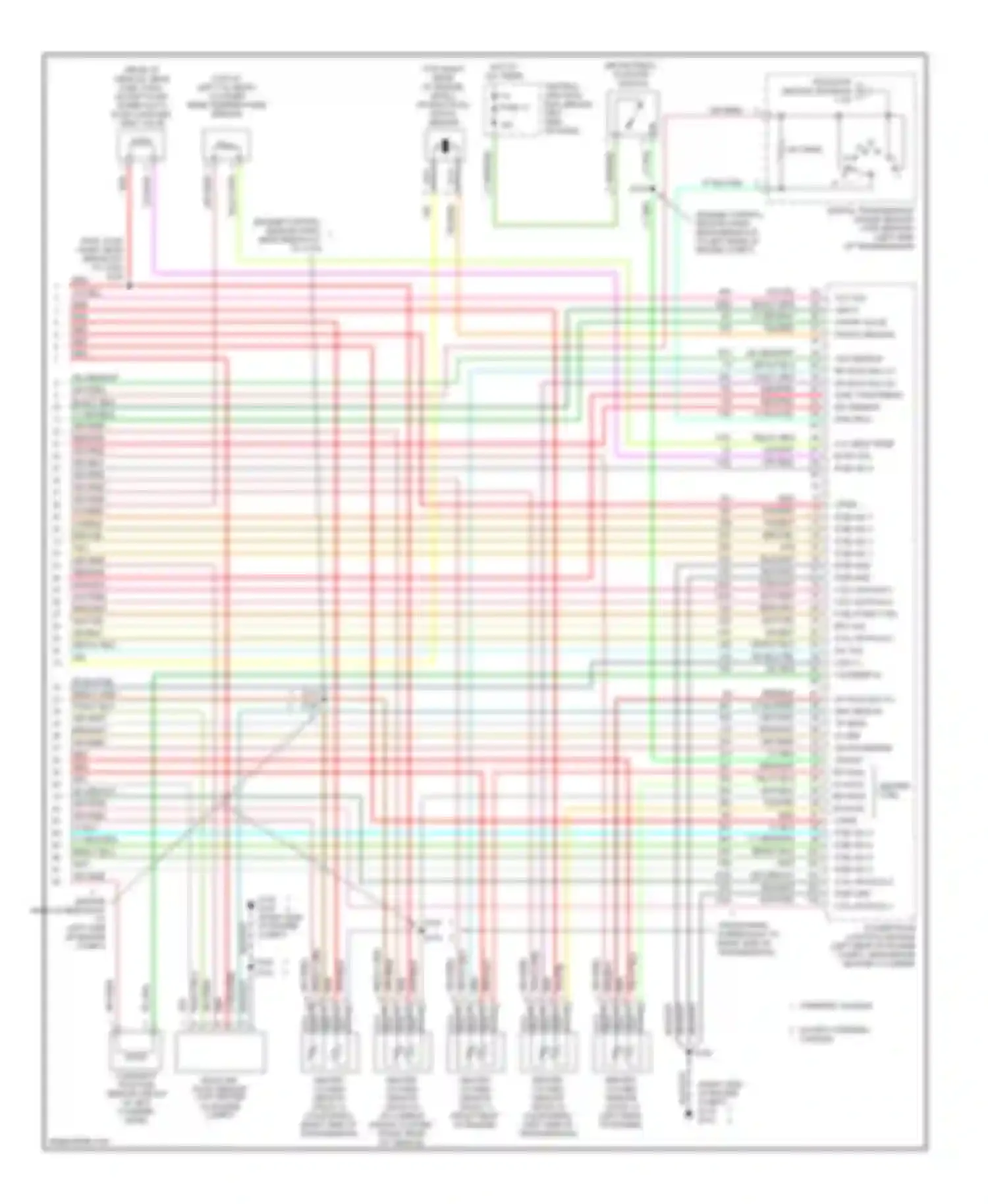 Econoline E350 Super Duty Ford  (1999-2012): Wiring diagram engine performance 6.8l (4 of 4)