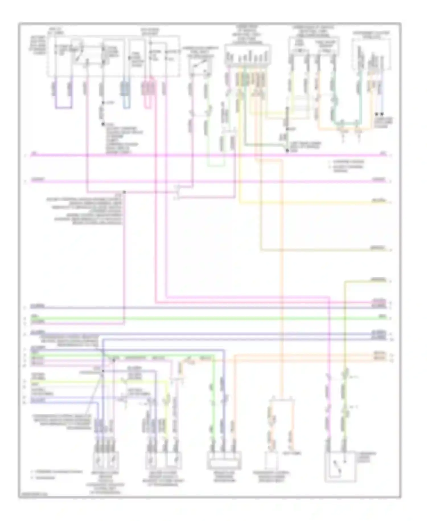 Econoline E350 Super Duty Ford  (1999-2012): Wiring diagram engine performance 6.8l (4 of 5)