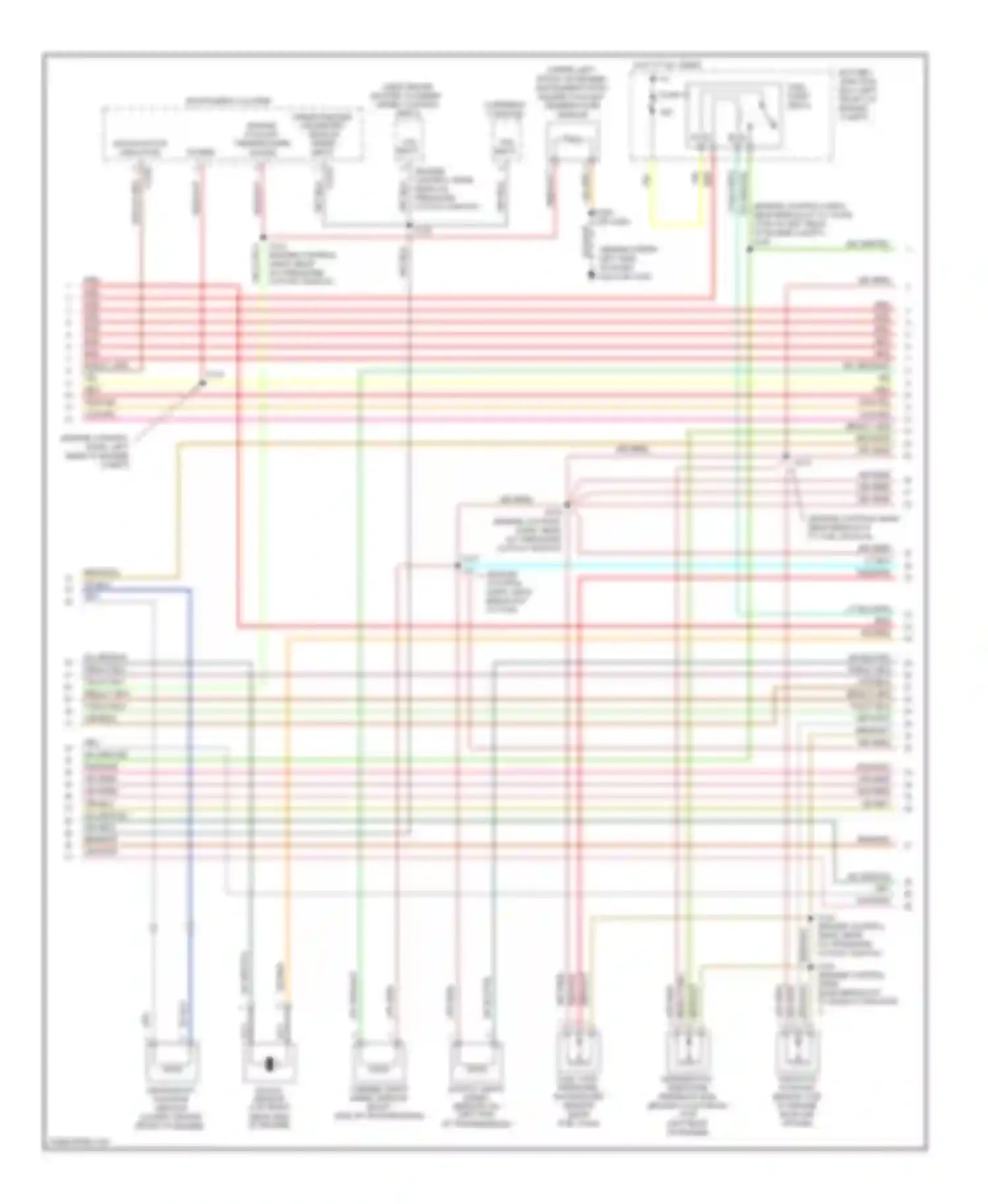 Econoline E350 Super Duty Ford  (1999-2012): Wiring diagram engine performance 6.8ls (2 of 4)