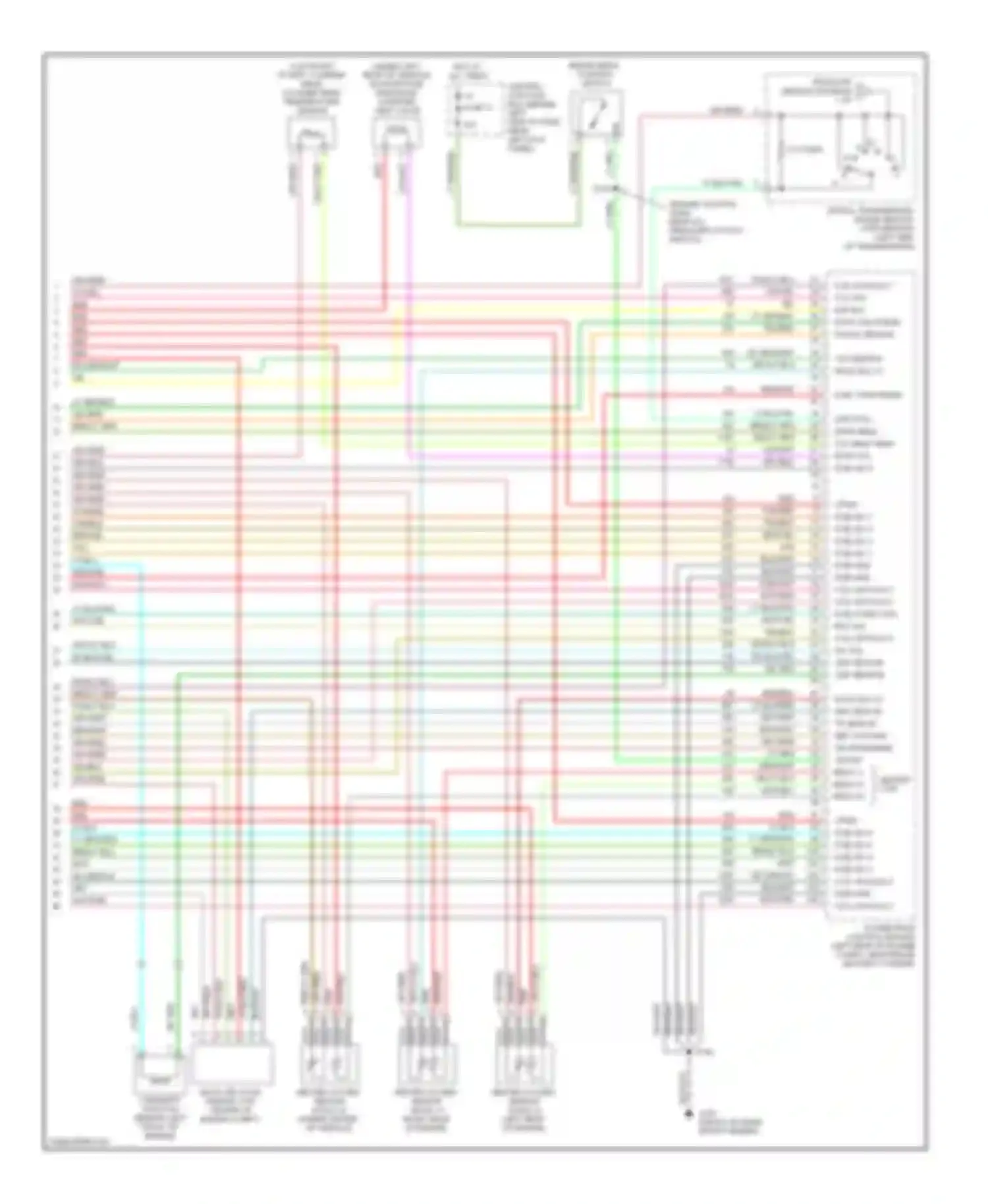 Econoline E350 Super Duty Ford  (1999-2012): Wiring diagram engine performance 6.8ls (4 of 4)