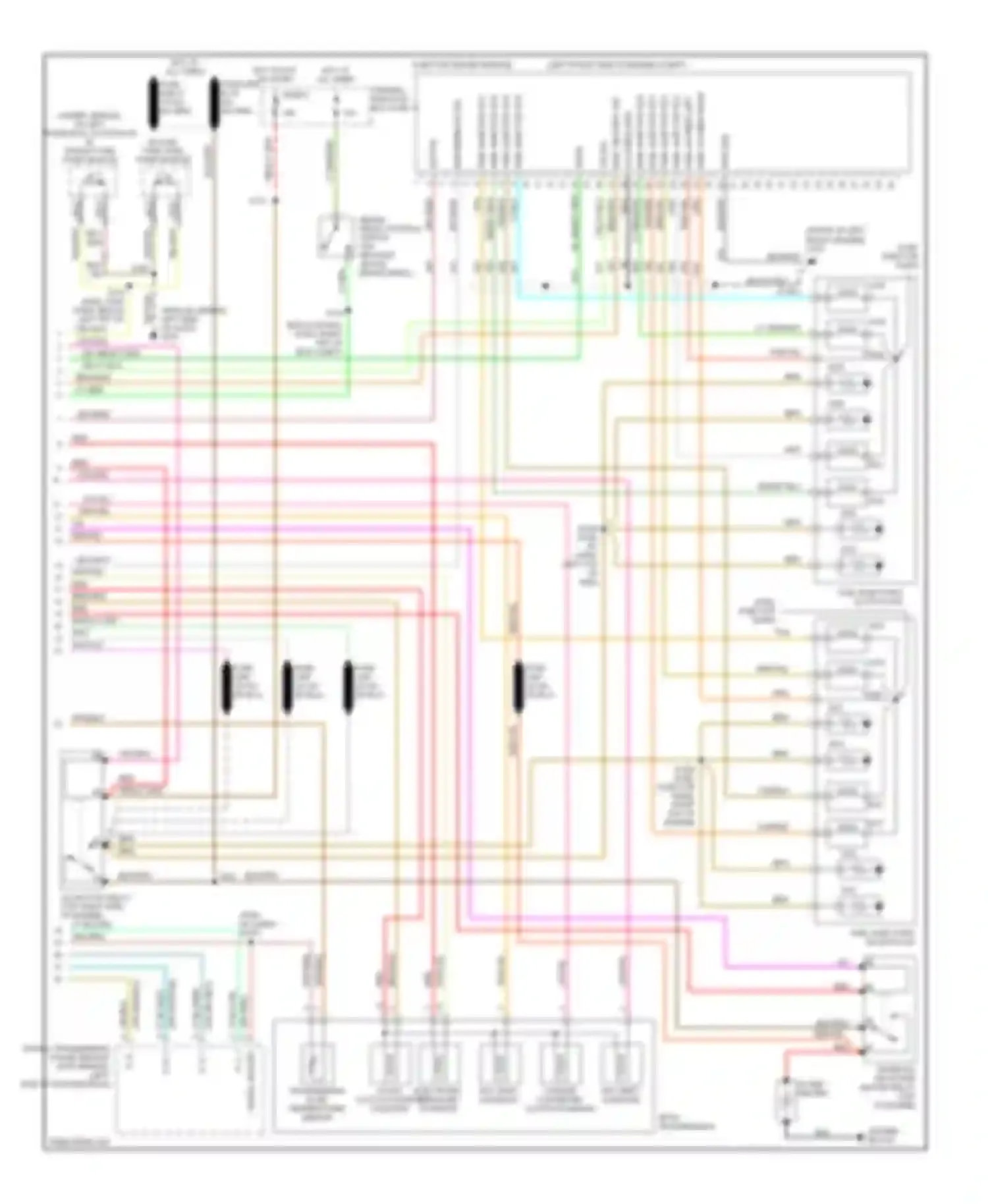 Econoline E350 Super Duty Ford  (1999-2012): Wiring diagram engine performance 7.3l di turbo diesel (3 of 3)