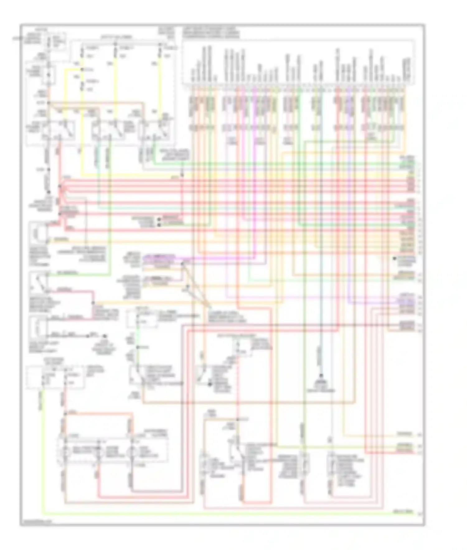 Econoline E350 Super Duty Ford  (1999-2012): Wiring diagram engine performance 7.3l di turbo diesels, except
california (1 of 3)