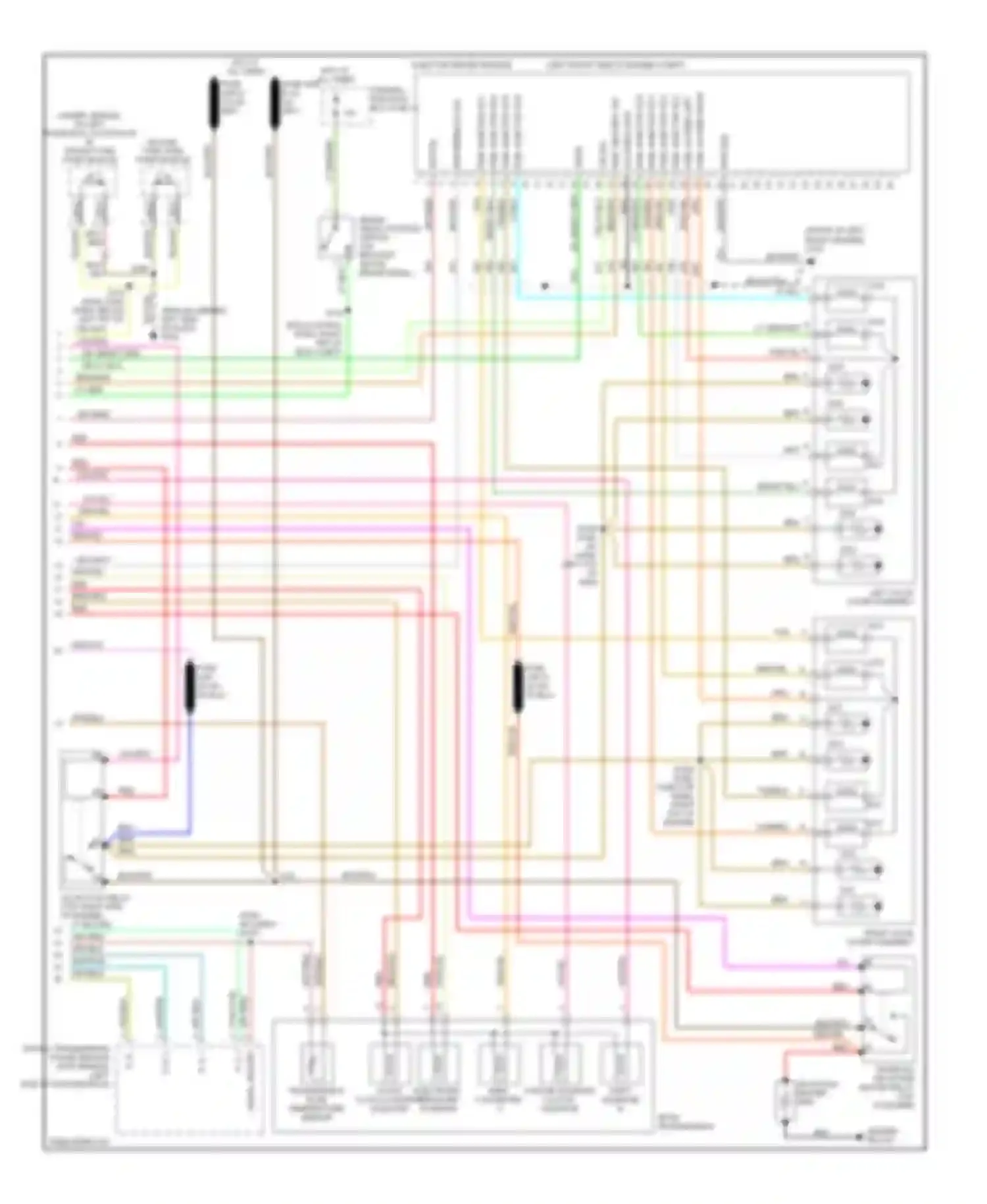 Econoline E350 Super Duty Ford  (1999-2012): Wiring diagram engine performance 7.3l di turbo diesels, except
california (3 of 3)