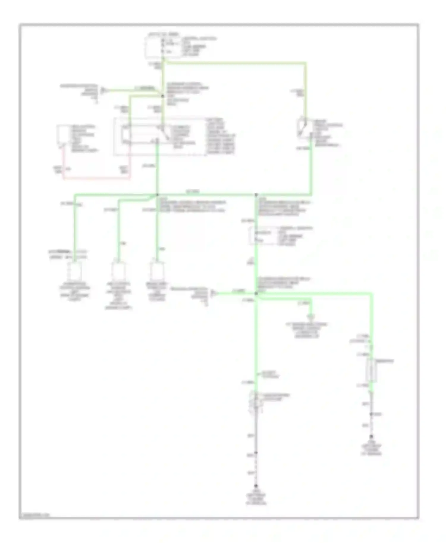 Econoline E350 Super Duty Ford  (1999-2012): Exterior lamps circuit, without stripped chassis (3 of 3)