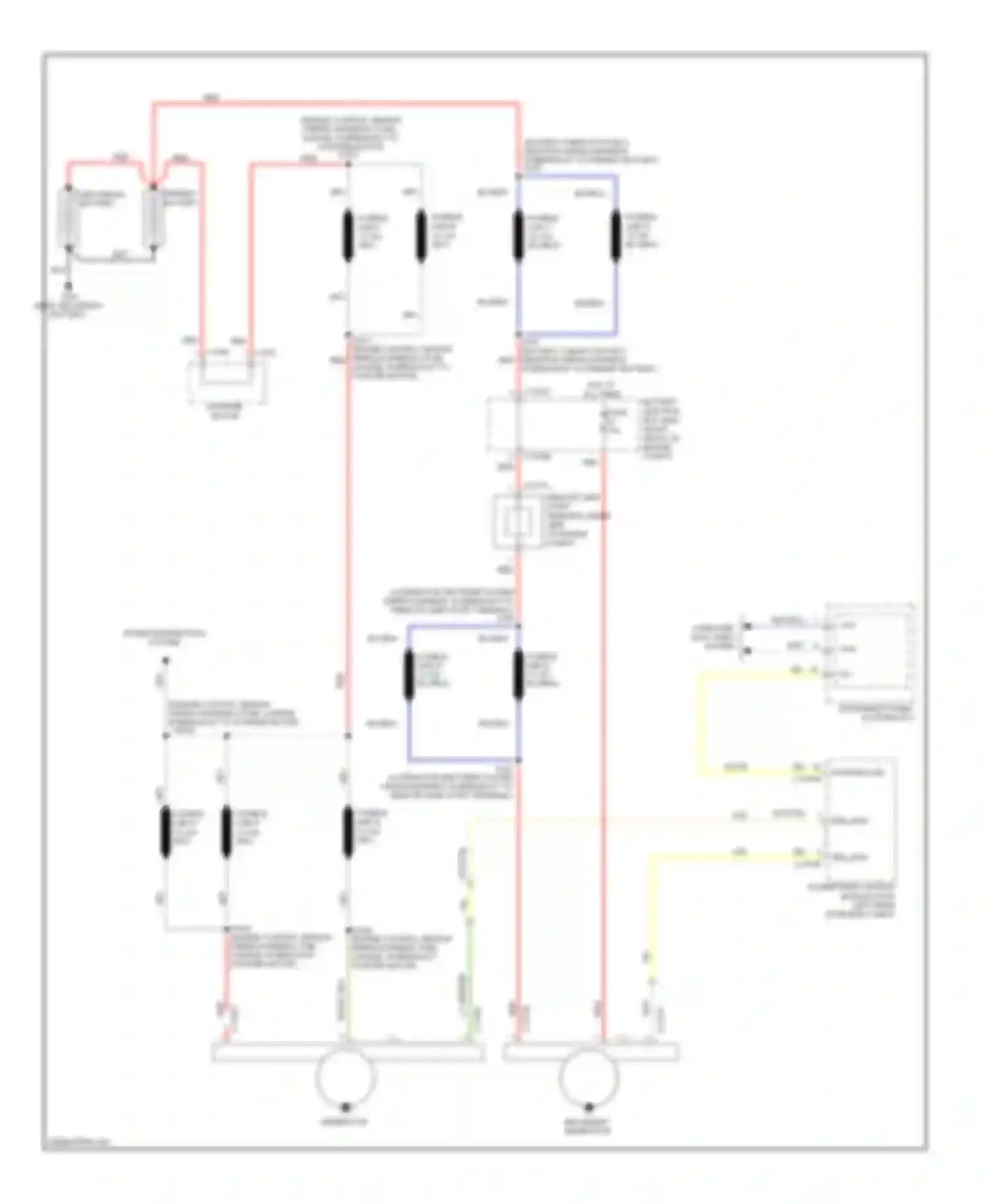 Econoline E350 Super Duty Ford  (1999-2012): 6.0l diesel, charging circuit, with dual generators
