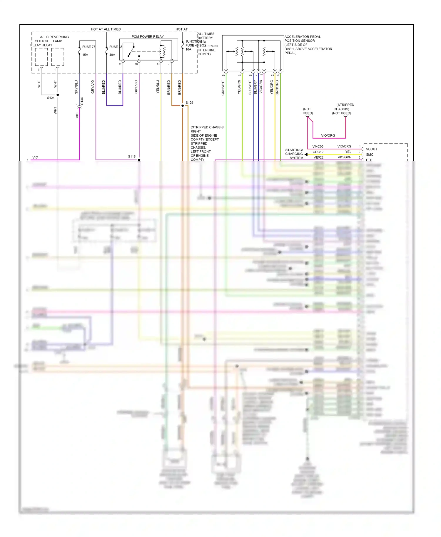 Ford Econoline E350 Super Duty  (1999-2012) computer data lines system wiring diagram  (20 of 41)
