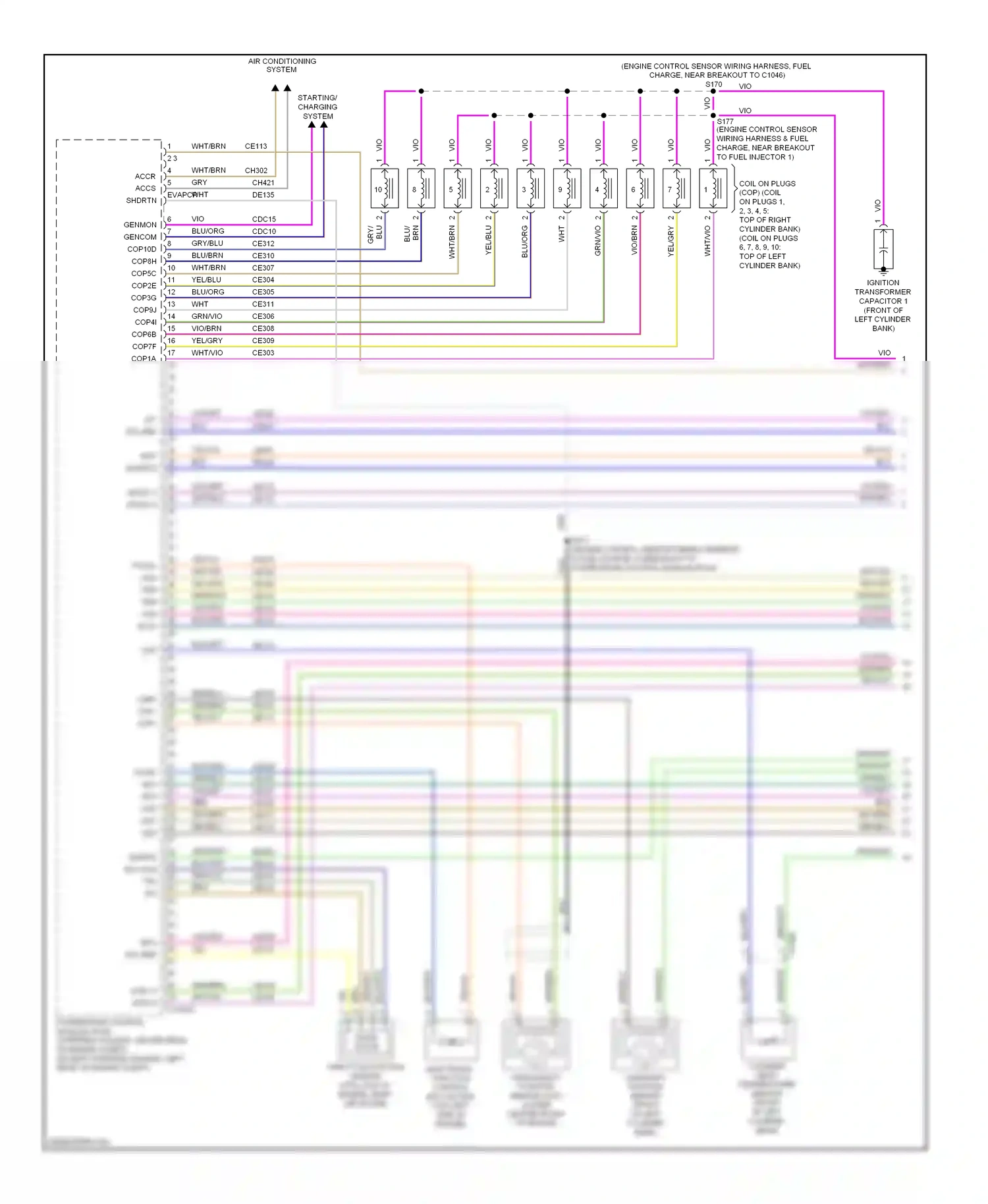 Ford Econoline E350 Super Duty  (1999-2012) solid state wiring diagram  (10 of 13)
