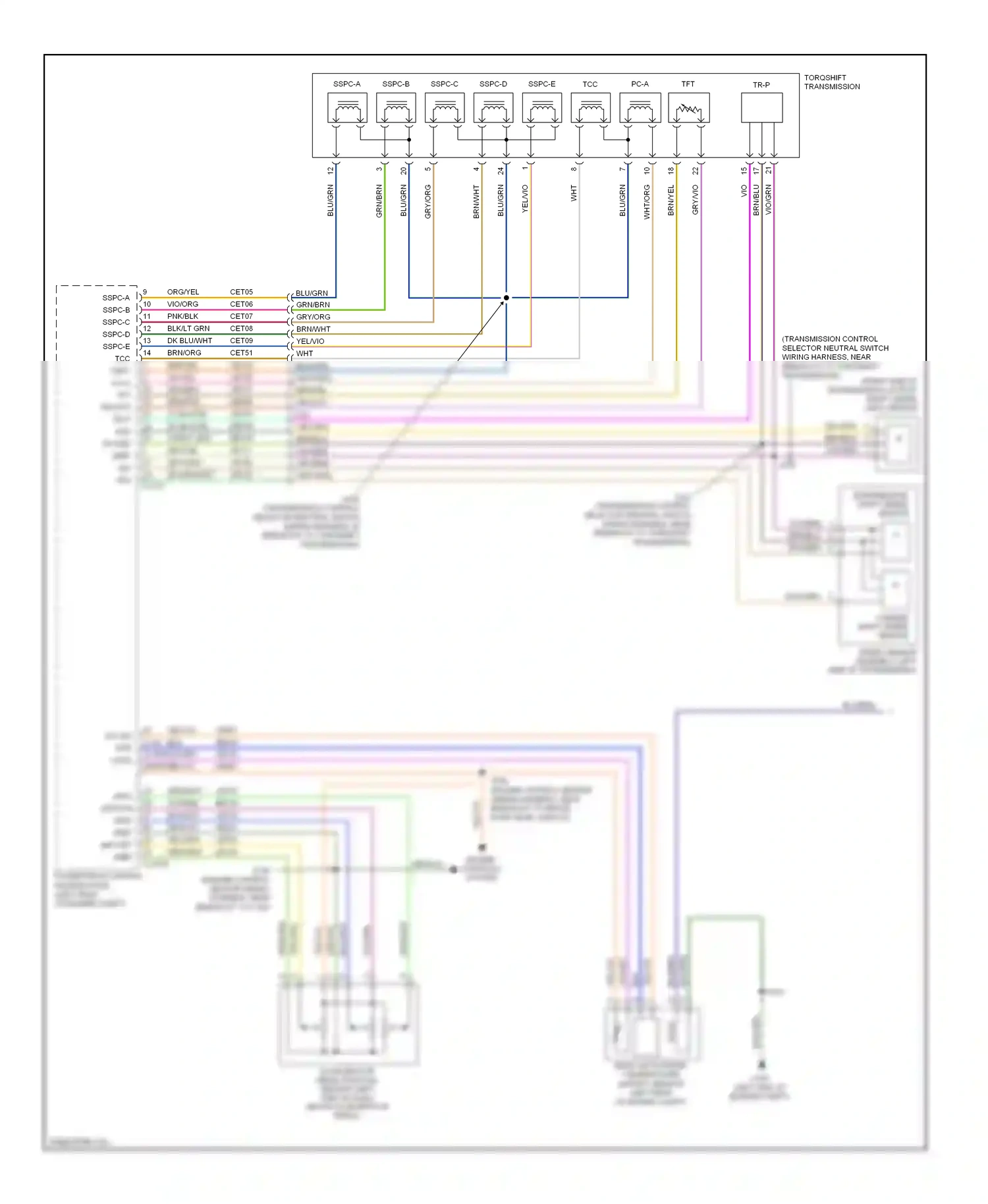 Ford Econoline E350 Super Duty  (1999-2012) vref app app vref wiring diagram  (1 of 1)