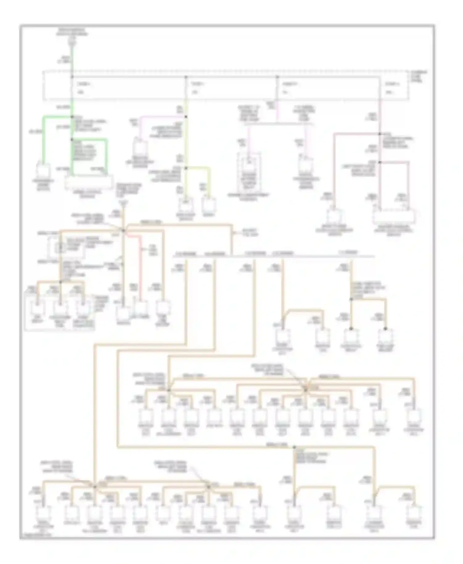 Econoline E350 Ford  (1997-1998): Power distribution circuit (4 of 4)