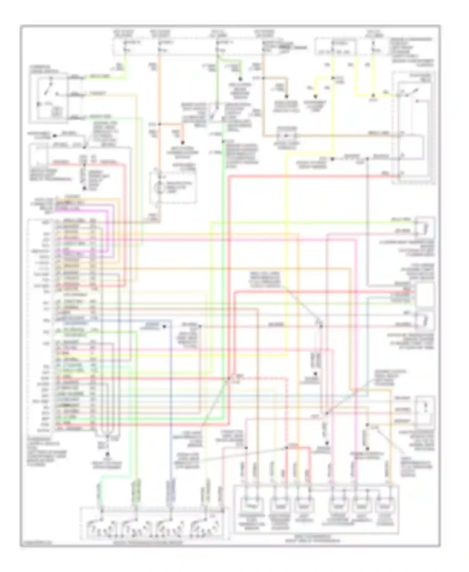 Econoline E350 Ford  (1997-1998): 5.4l, transmission circuit, e4od
