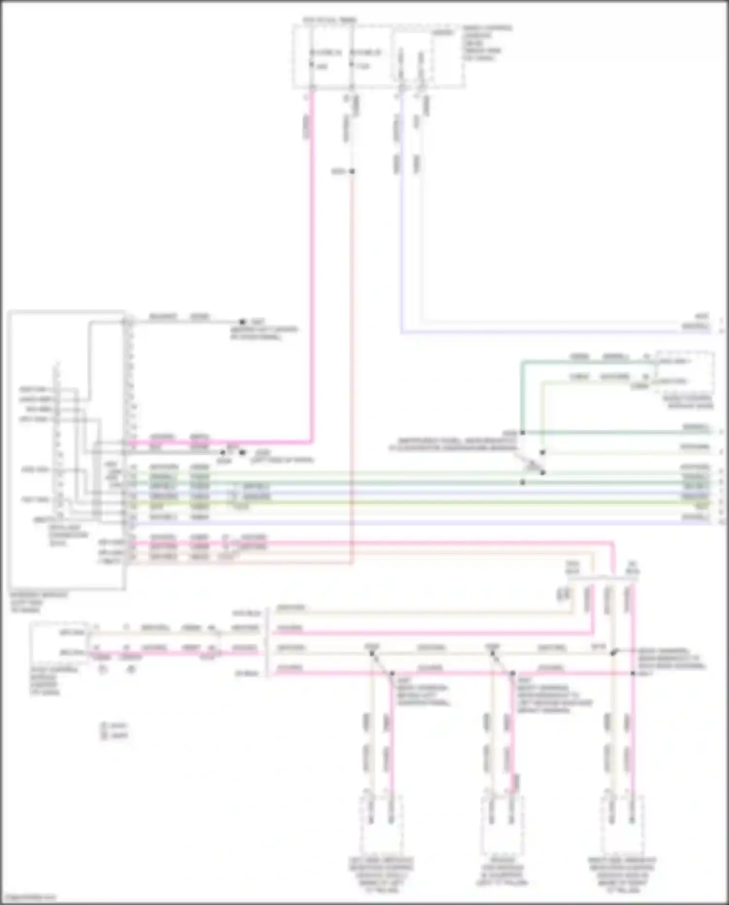 EcoSport Ford II facelift (2017-2024): Computer data lines circuit (1 of 2)