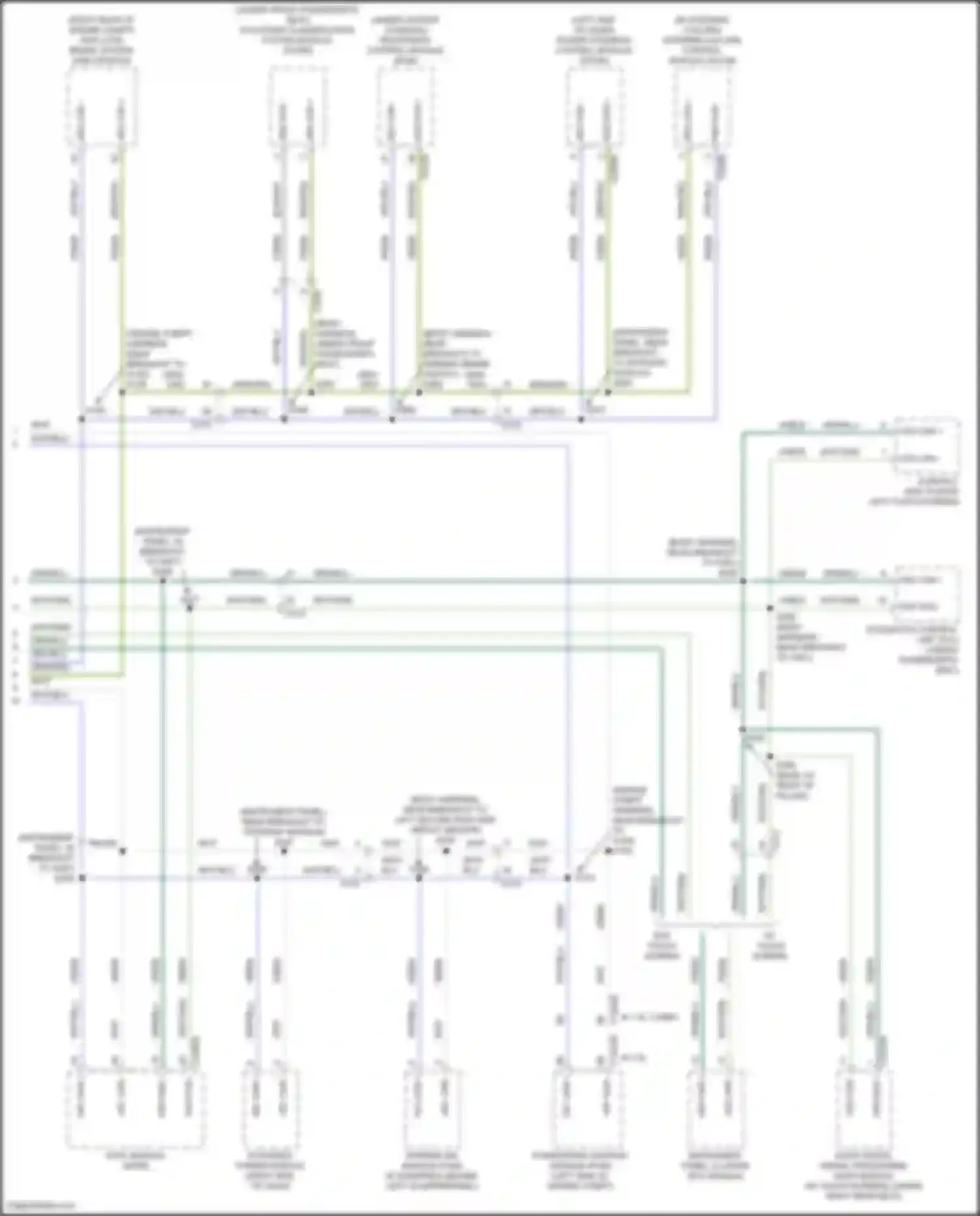 EcoSport Ford II facelift (2017-2024): Computer data lines circuit (2 of 2)