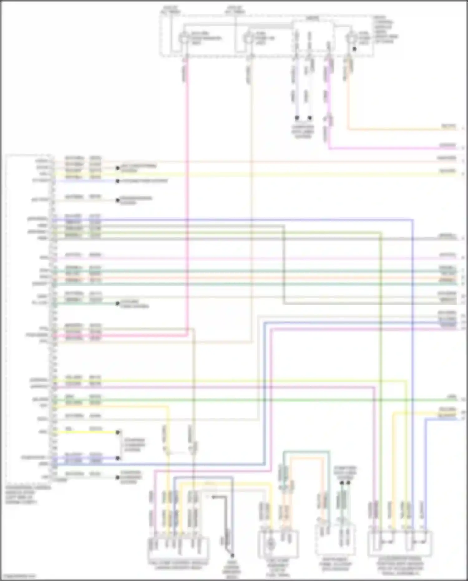EcoSport Ford II facelift (2017-2024): Wiring diagram engine performance 1.0l turbo (1 of 7)