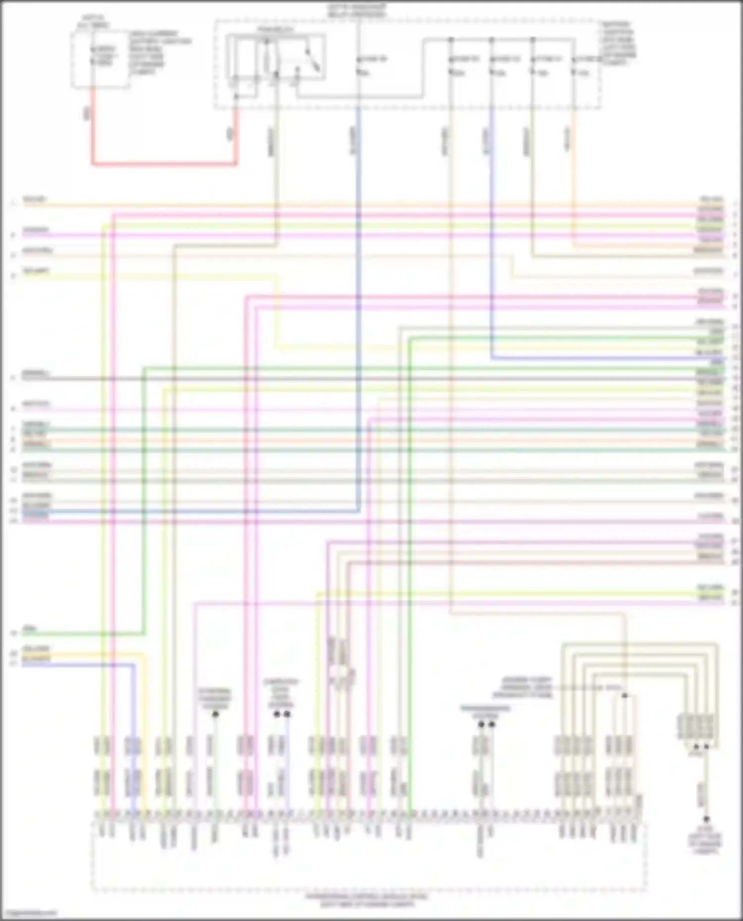 EcoSport Ford II facelift (2017-2024): Wiring diagram engine performance 1.0l turbo (2 of 7)