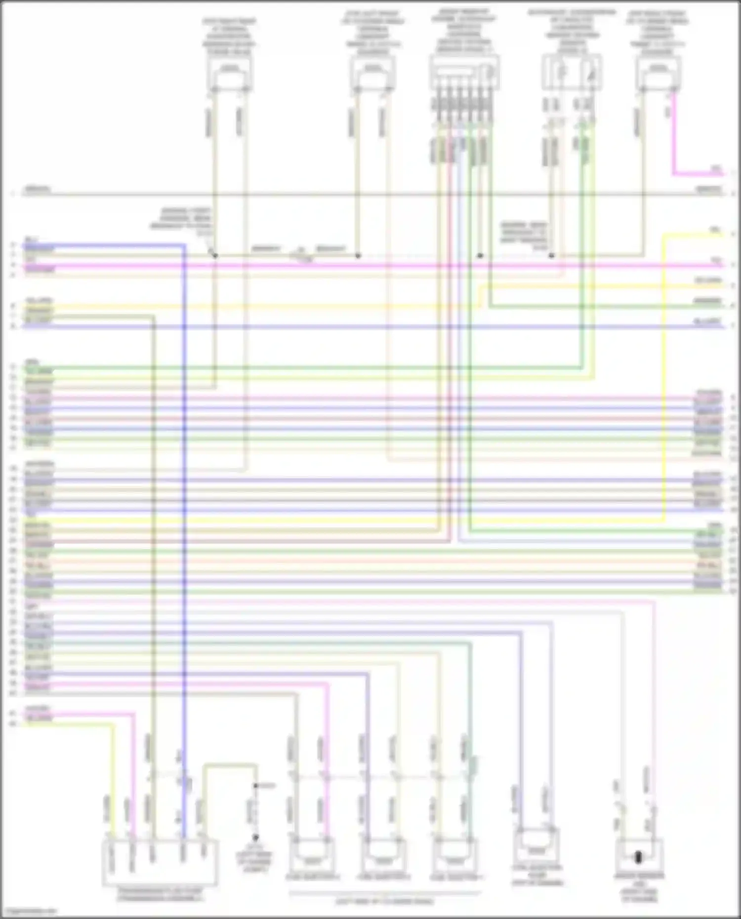 EcoSport Ford II facelift (2017-2024): Wiring diagram engine performance 1.0l turbo (6 of 7)