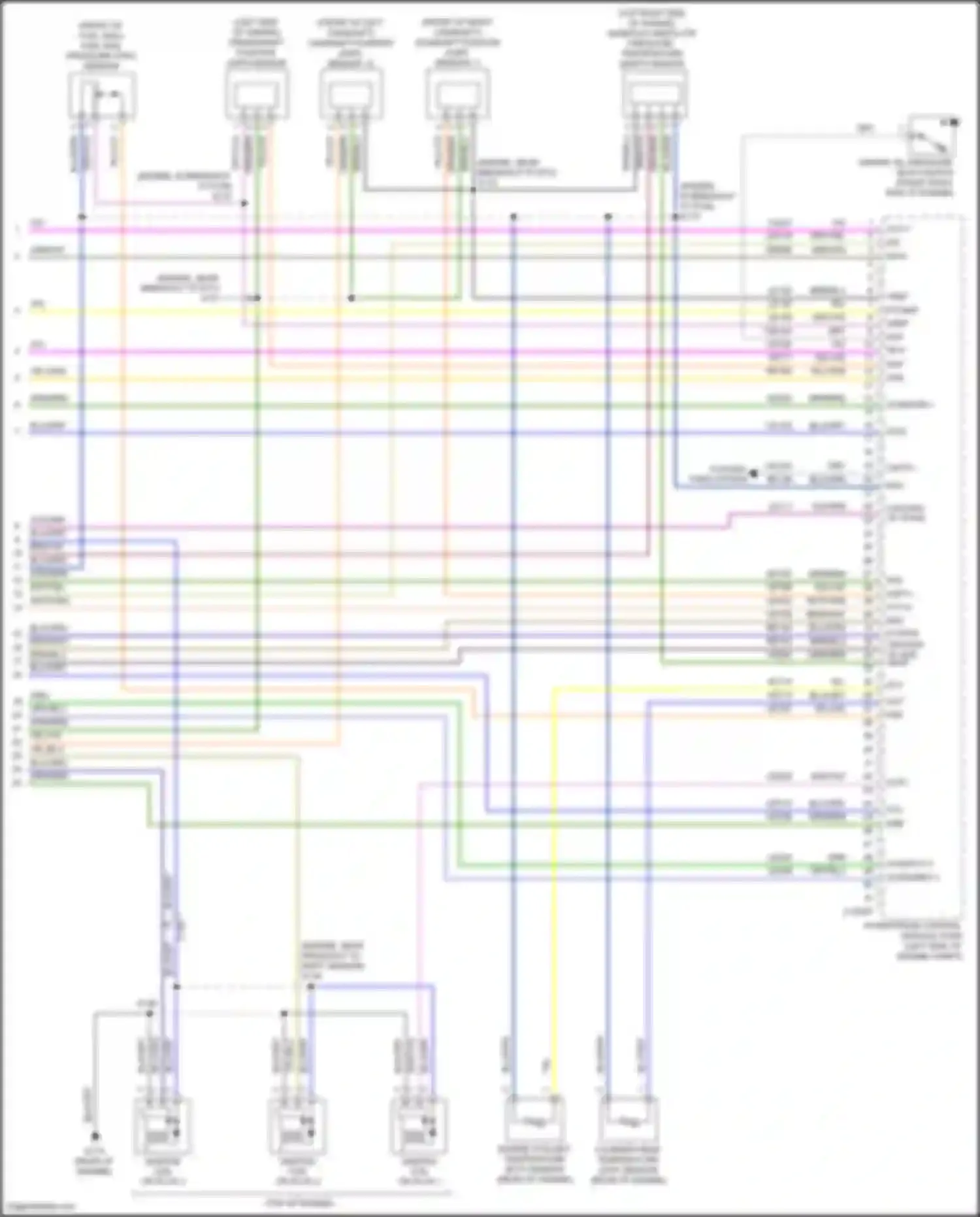 EcoSport Ford II facelift (2017-2024): Wiring diagram engine performance 1.0l turbo (7 of 7)