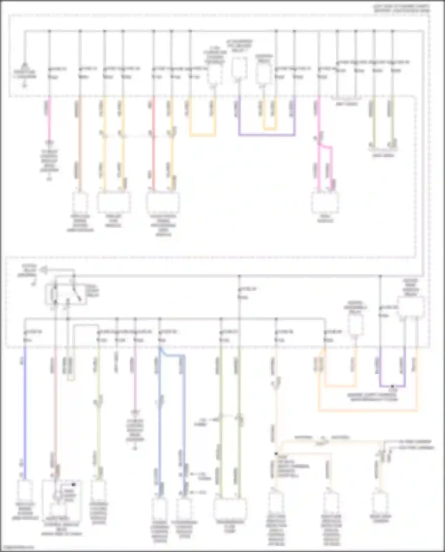 EcoSport Ford II facelift (2017-2024): Power distribution circuit (3 of 7)