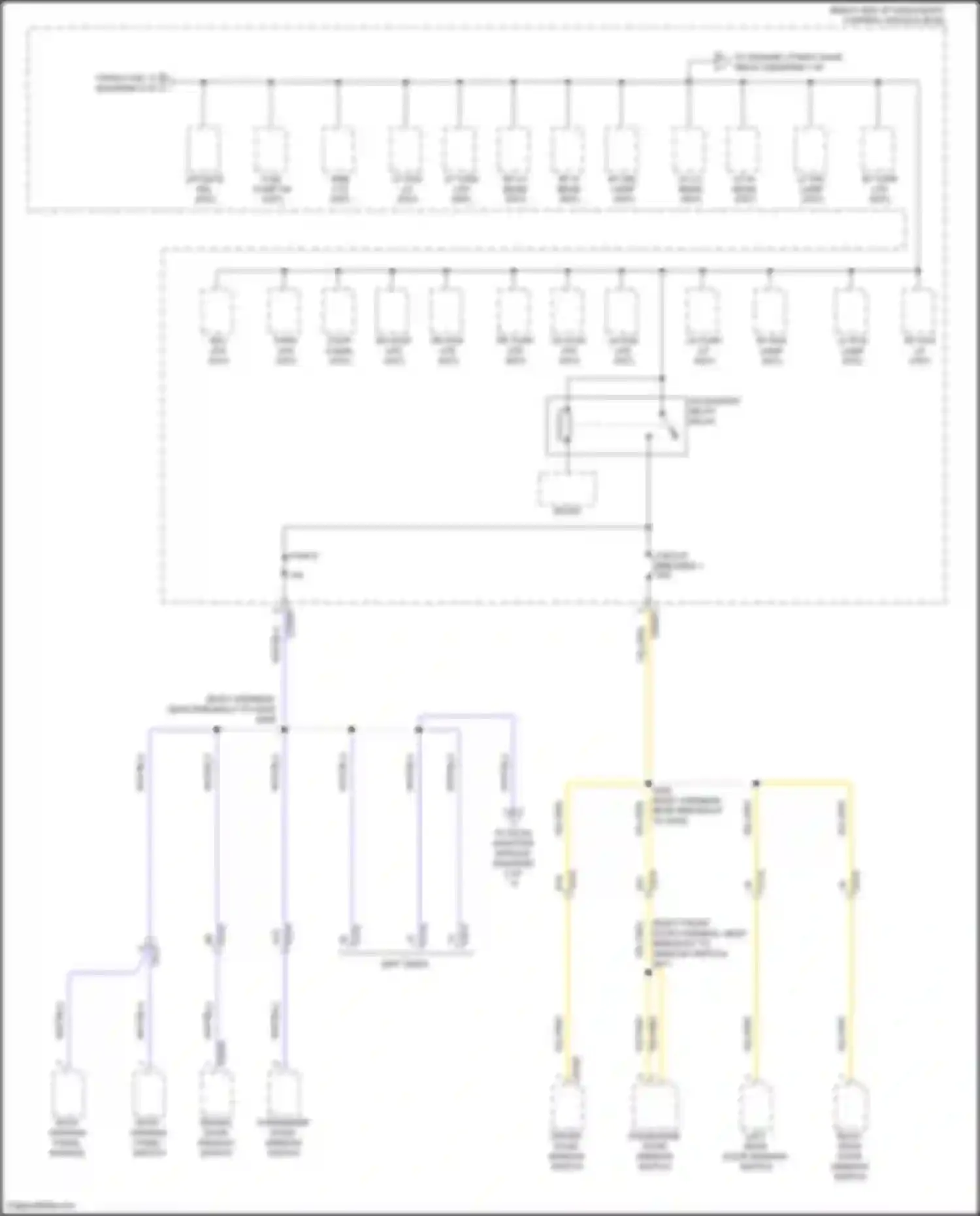 EcoSport Ford II facelift (2017-2024): Power distribution circuit (6 of 7)