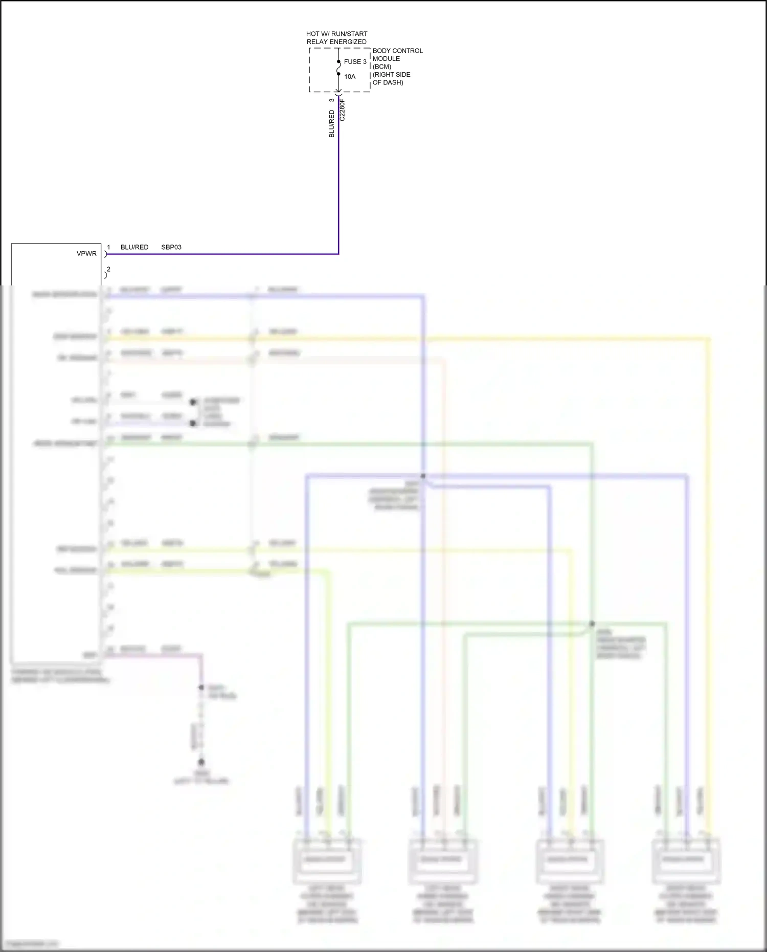 Ford EcoSport II facelift (2017-2024) solid state wiring diagram  (1 of 1)
