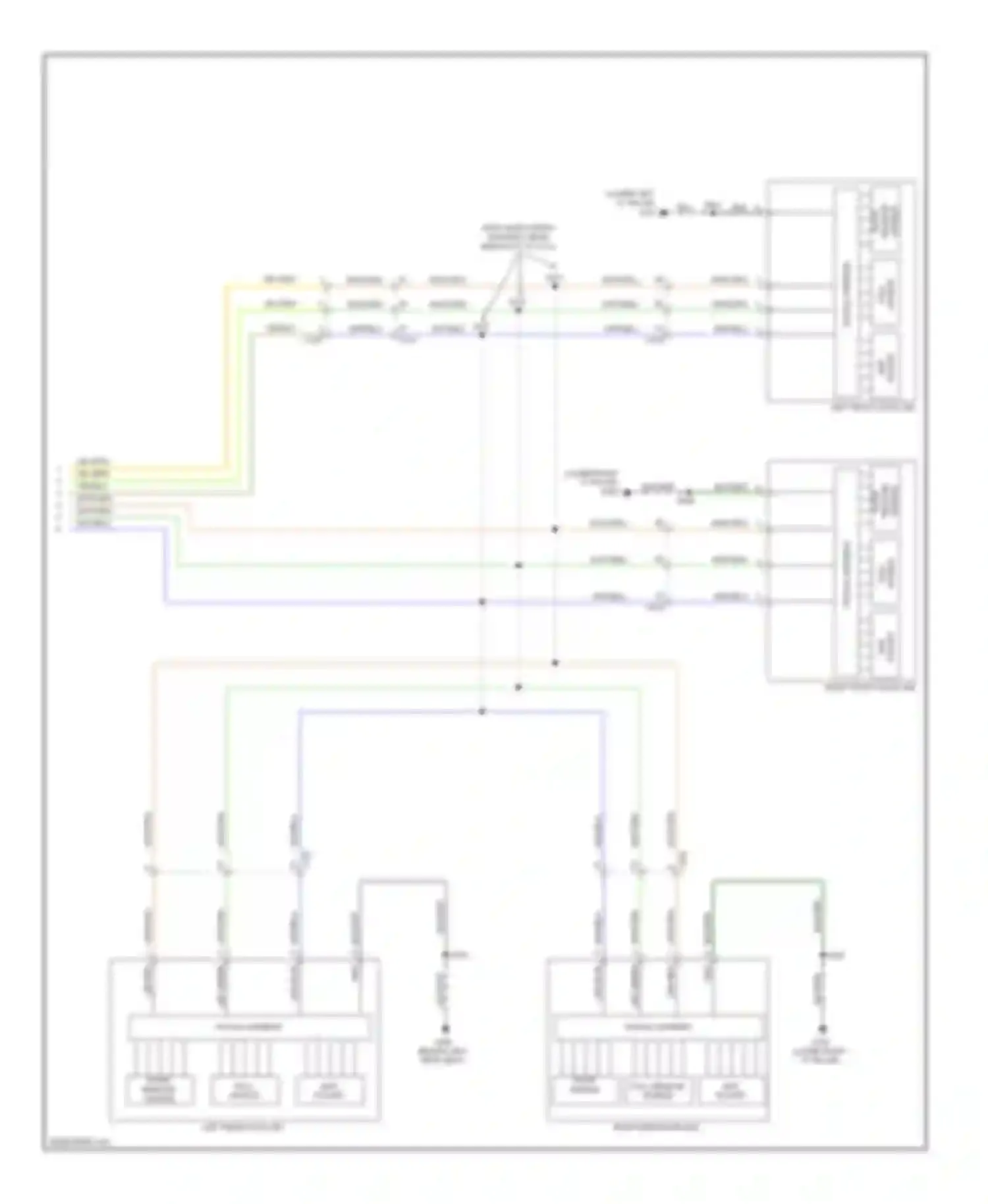 Edge Ford I facelift (2010-2014): Courtesy lamps circuit (3 of 3)