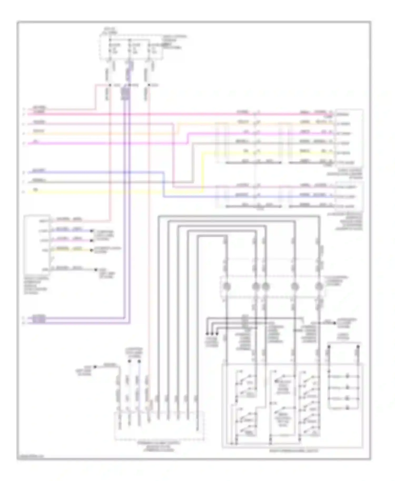 Edge Ford I facelift (2010-2014): Navigation circuit, with sony (2 of 2)