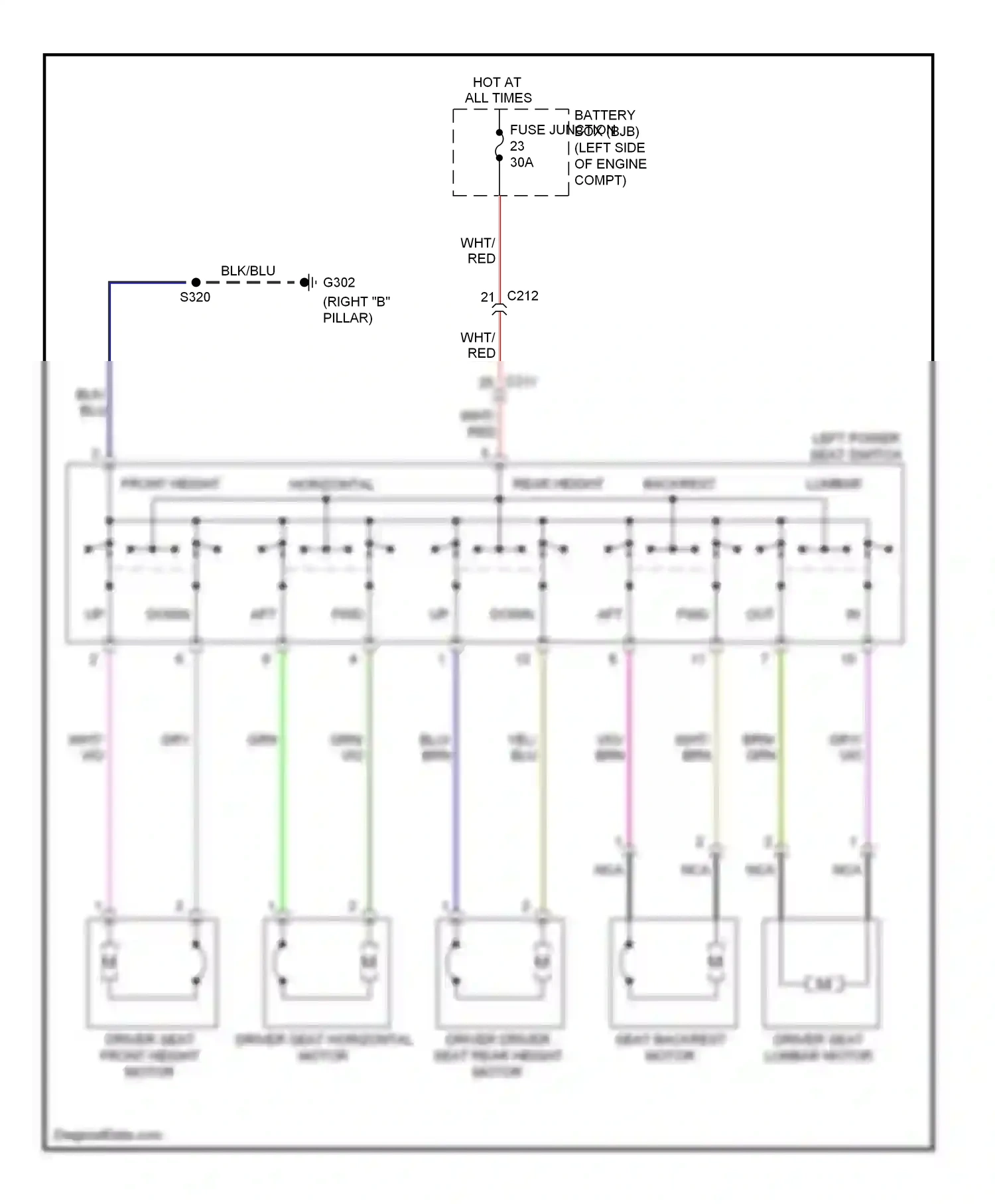 Wiring diagram blk for Ford Edge I facelift (2010-2014) (53 of 73)