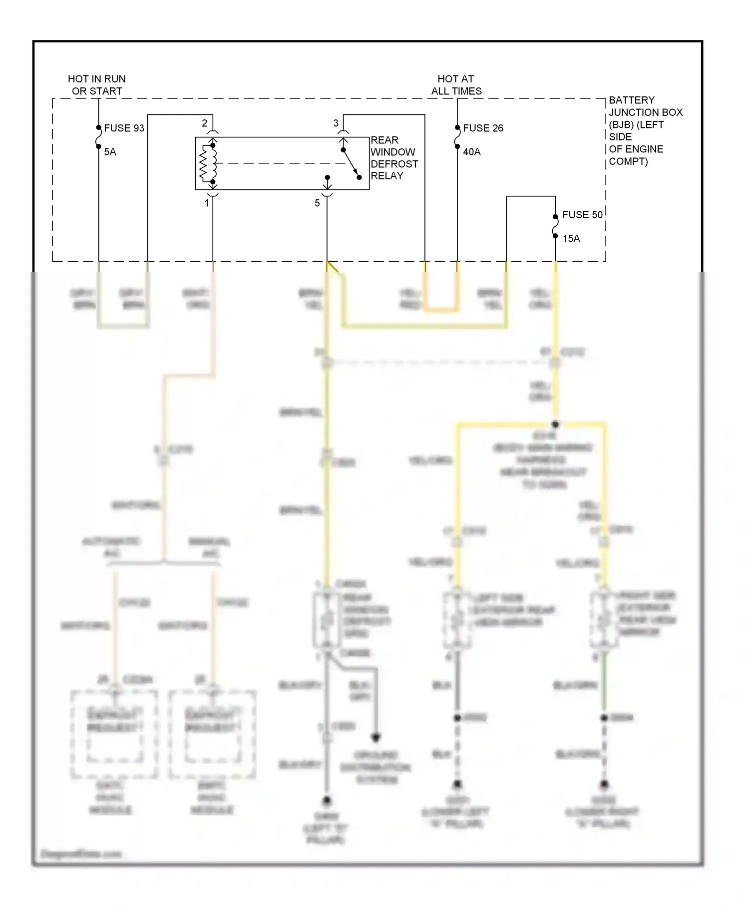 Wiring diagram blk for Ford Edge I facelift (2010-2014) (15 of 73)
