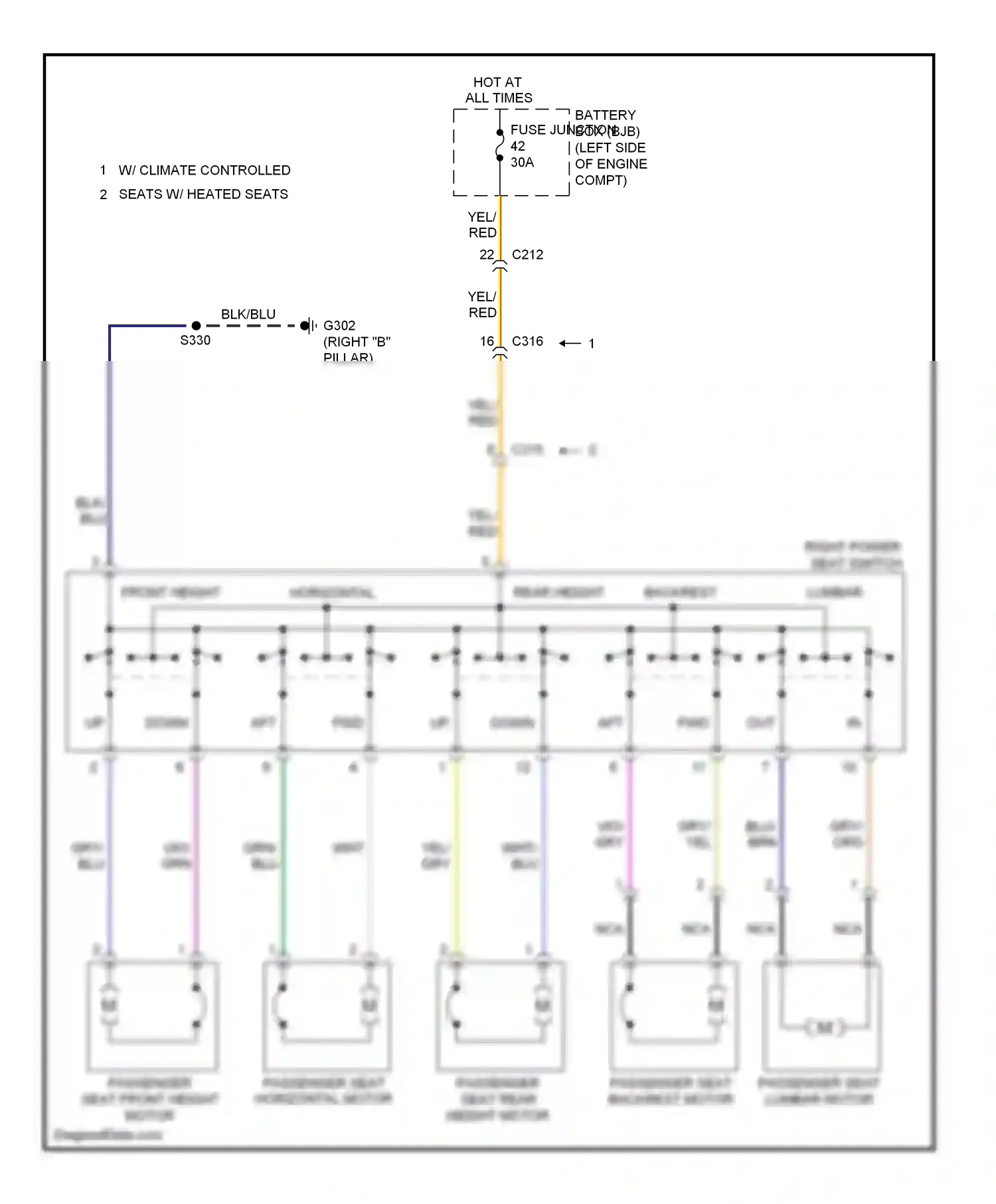 Wiring diagram red for Ford Edge I facelift (2010-2014) (34 of 44)