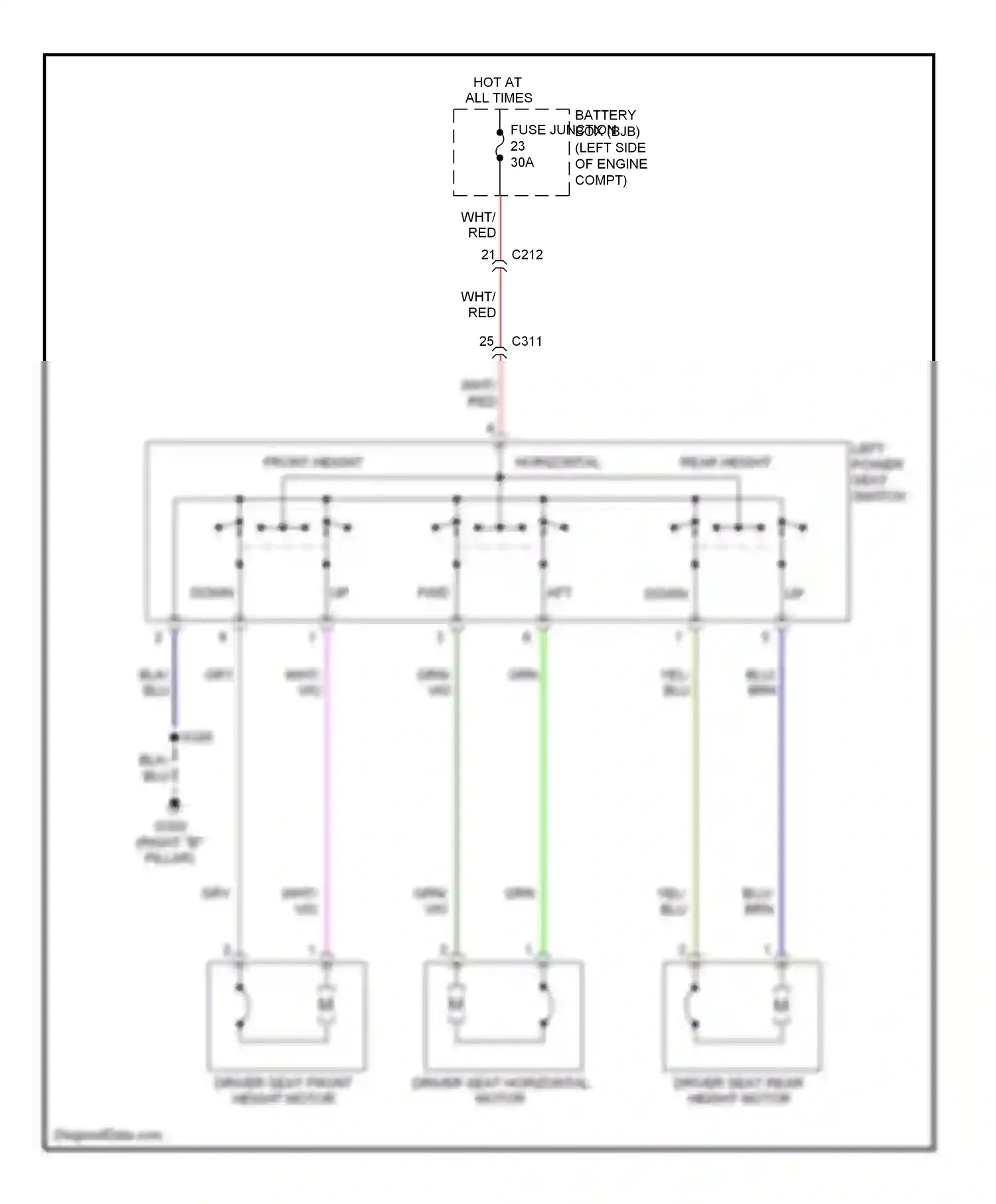 Wiring diagram vio for Ford Edge I facelift (2010-2014) (58 of 77)